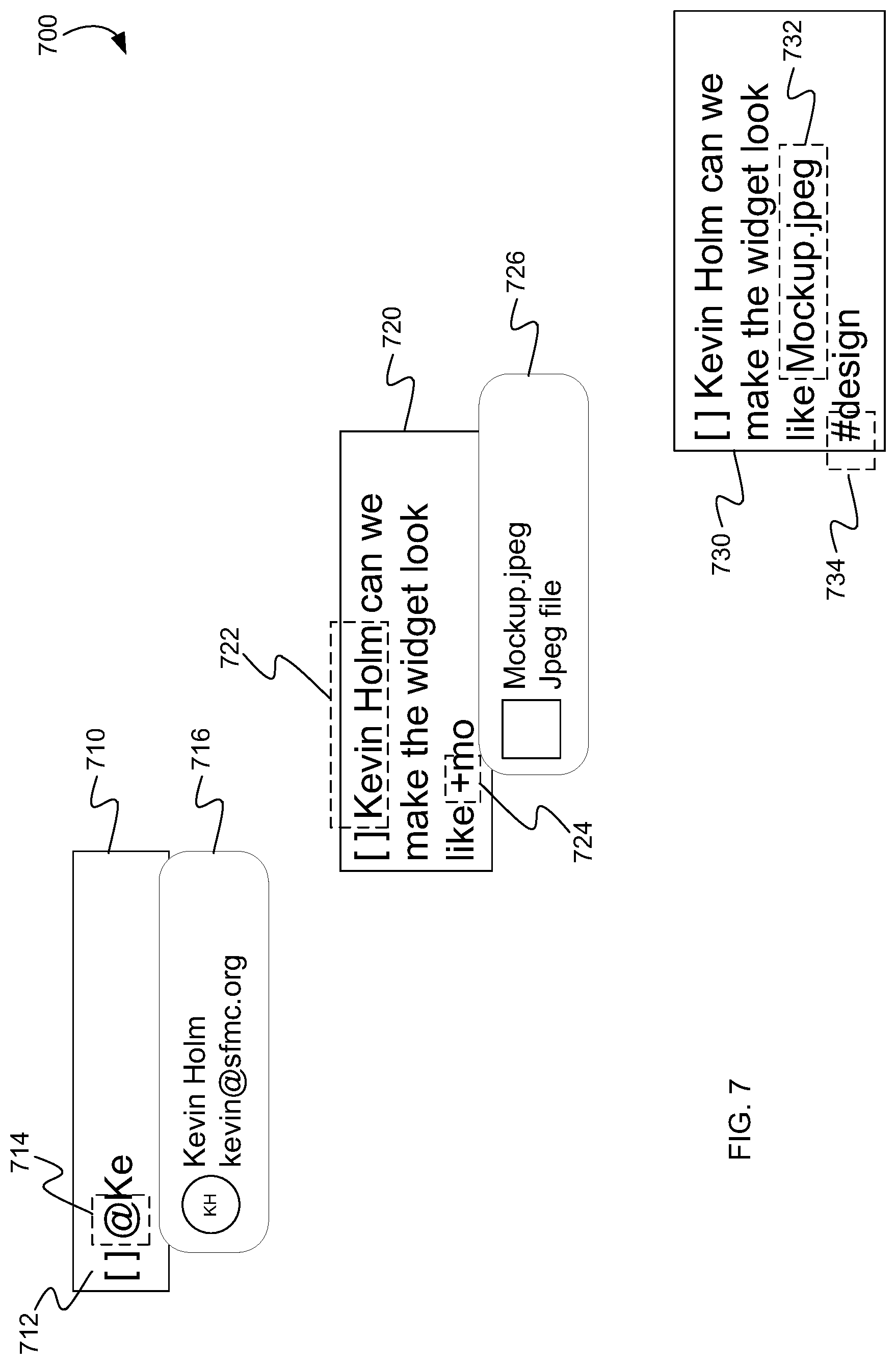 Patent US12099974 Figure 7 – Managing tasks in a content management system