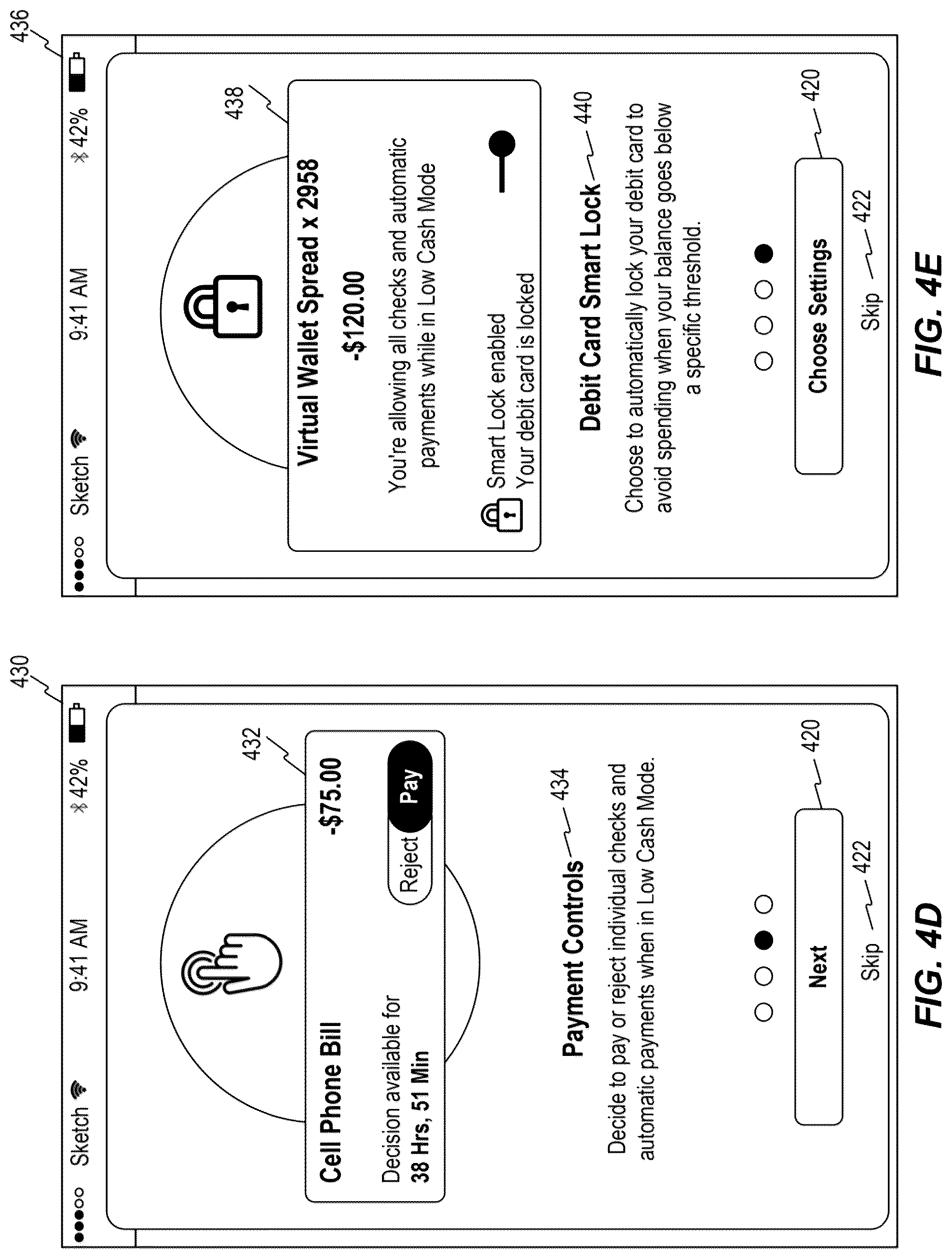Patent US12099980 Figure 10 – Systems and methods for managing a financial account in a low-cash mode