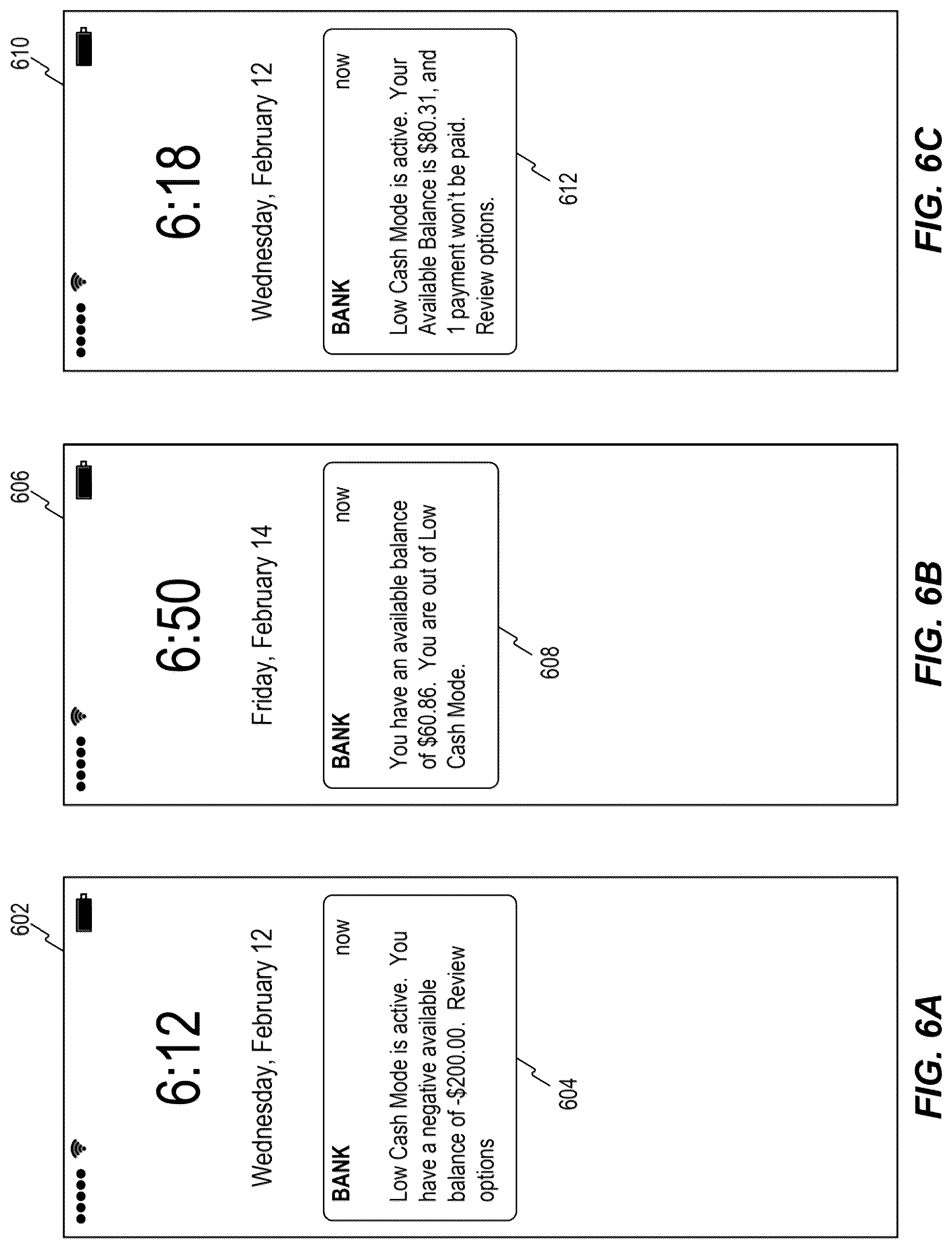 Patent US12099980 Figure 13 – Systems and methods for managing a financial account in a low-cash mode