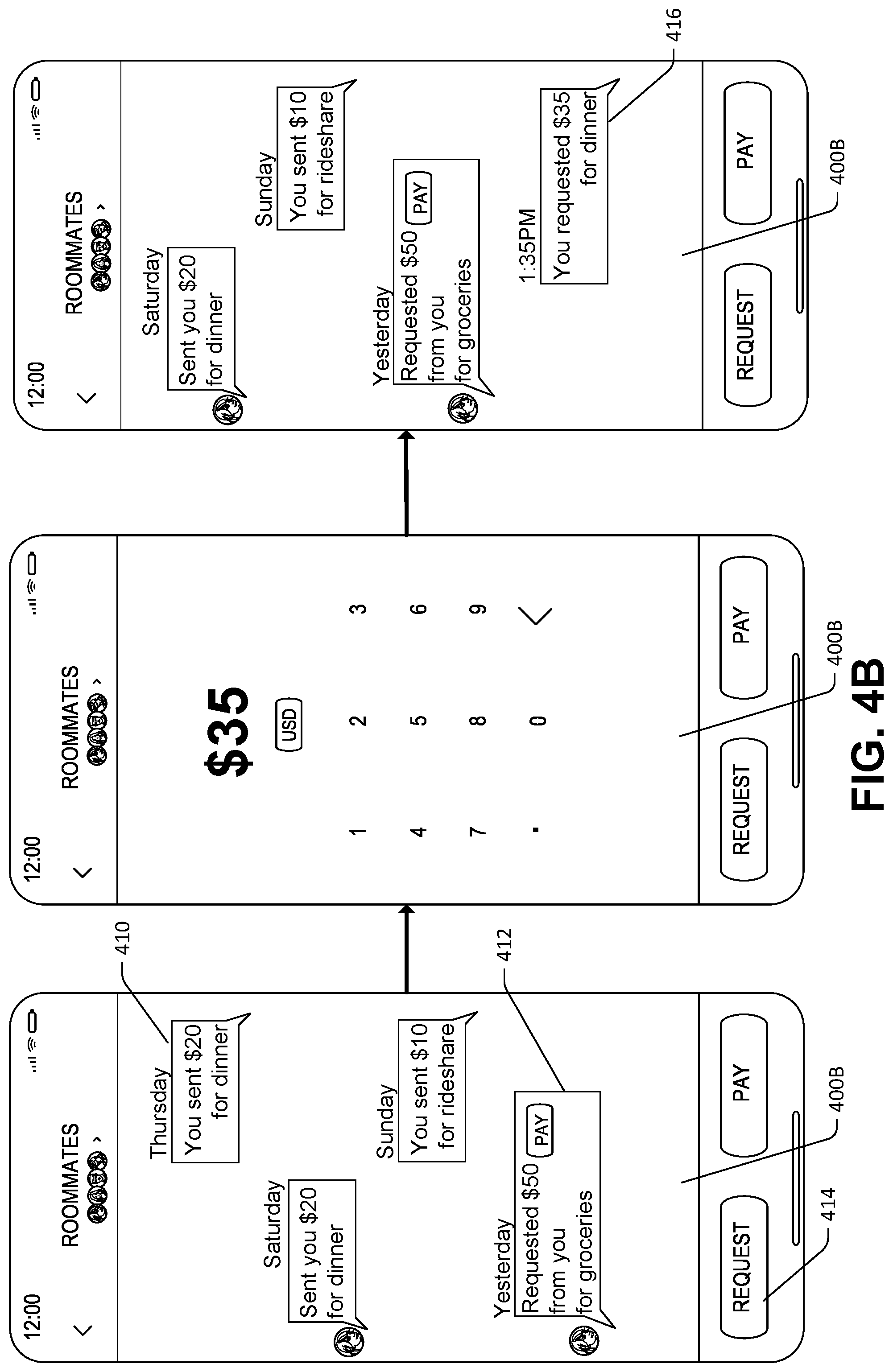 Patent US12099985 Figure 5 – Group data objects and associated functionality enablement