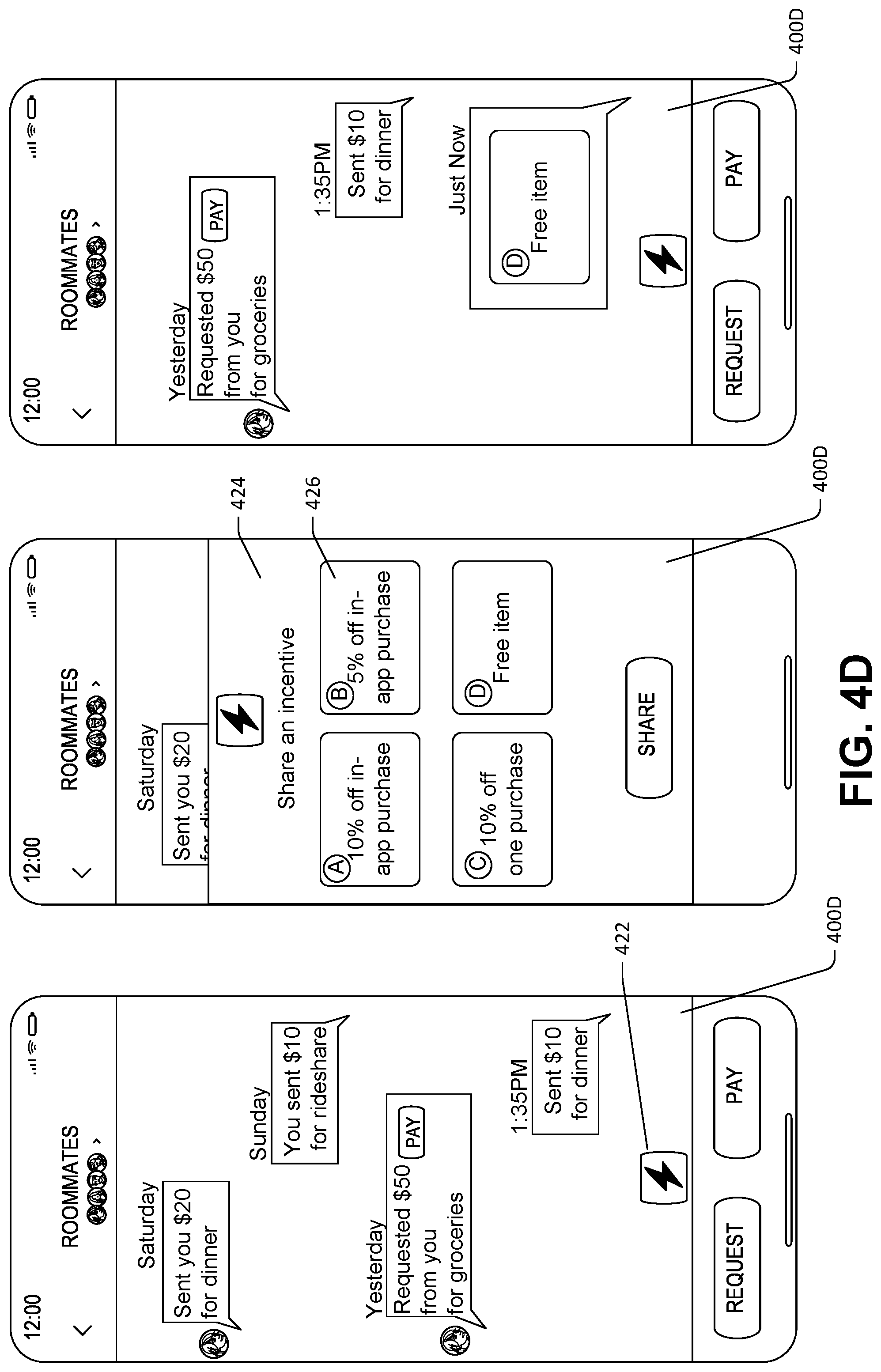 Patent US12099985 Figure 7 – Group data objects and associated functionality enablement