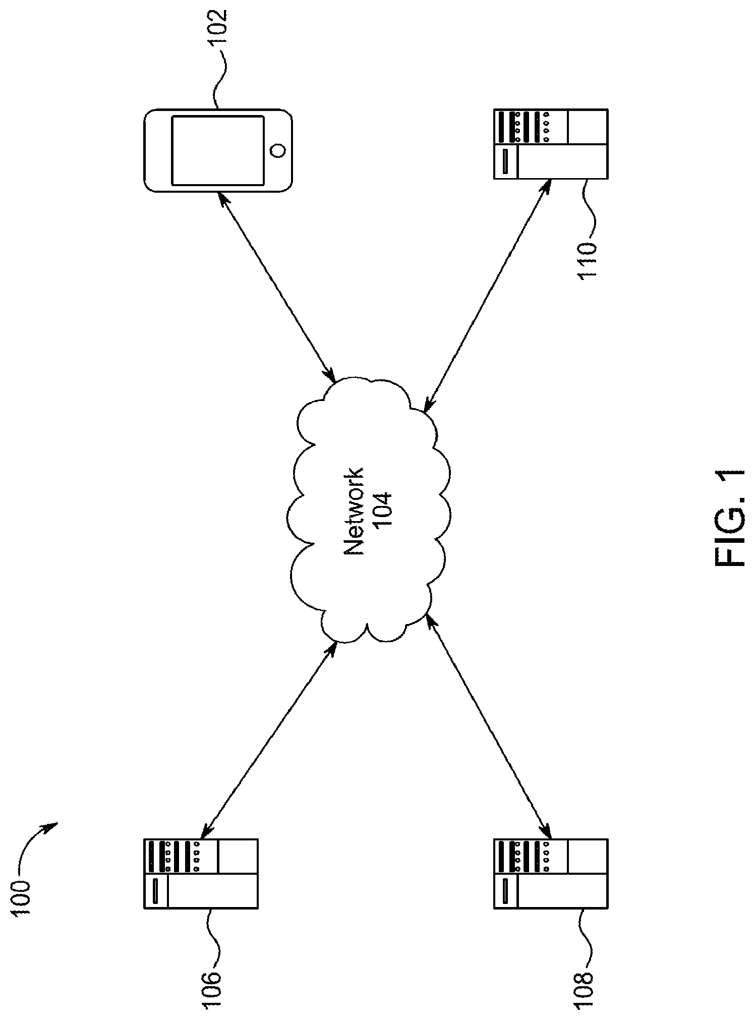 Patent US12100000 Figure 1 – Bifurcated digital wallet systems and methods for processing transactions using information extracted from multiple sources