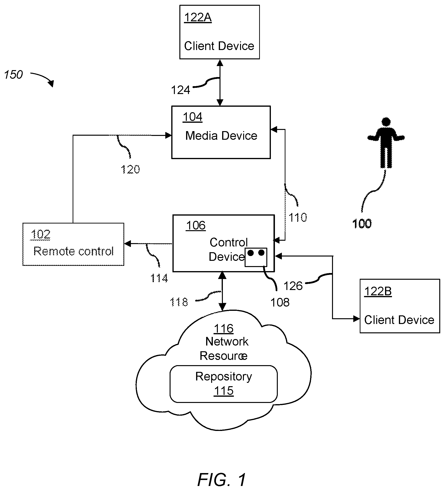 Patent US12100006 Figure 1 – Previous source input return