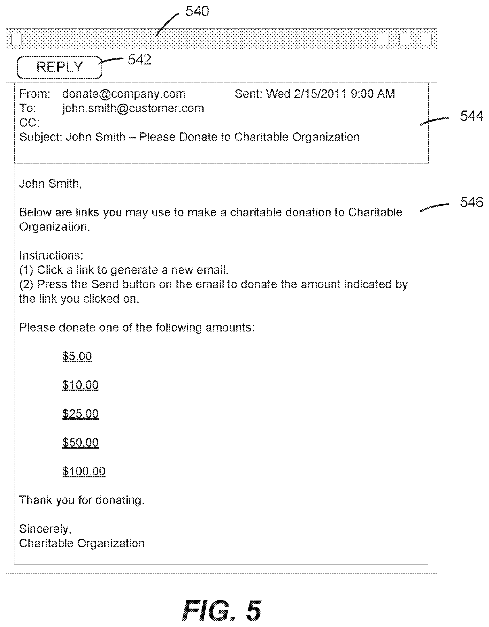 Patent US12100021 Figure 6 – Email-based transactions for e-commerce