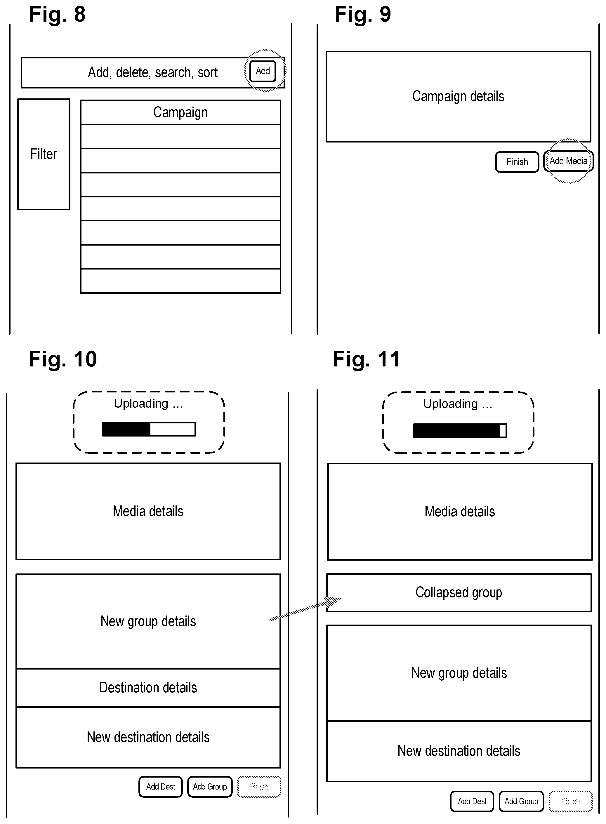 Patent US12100023 Figure 4 – Query-specific targeted ad delivery