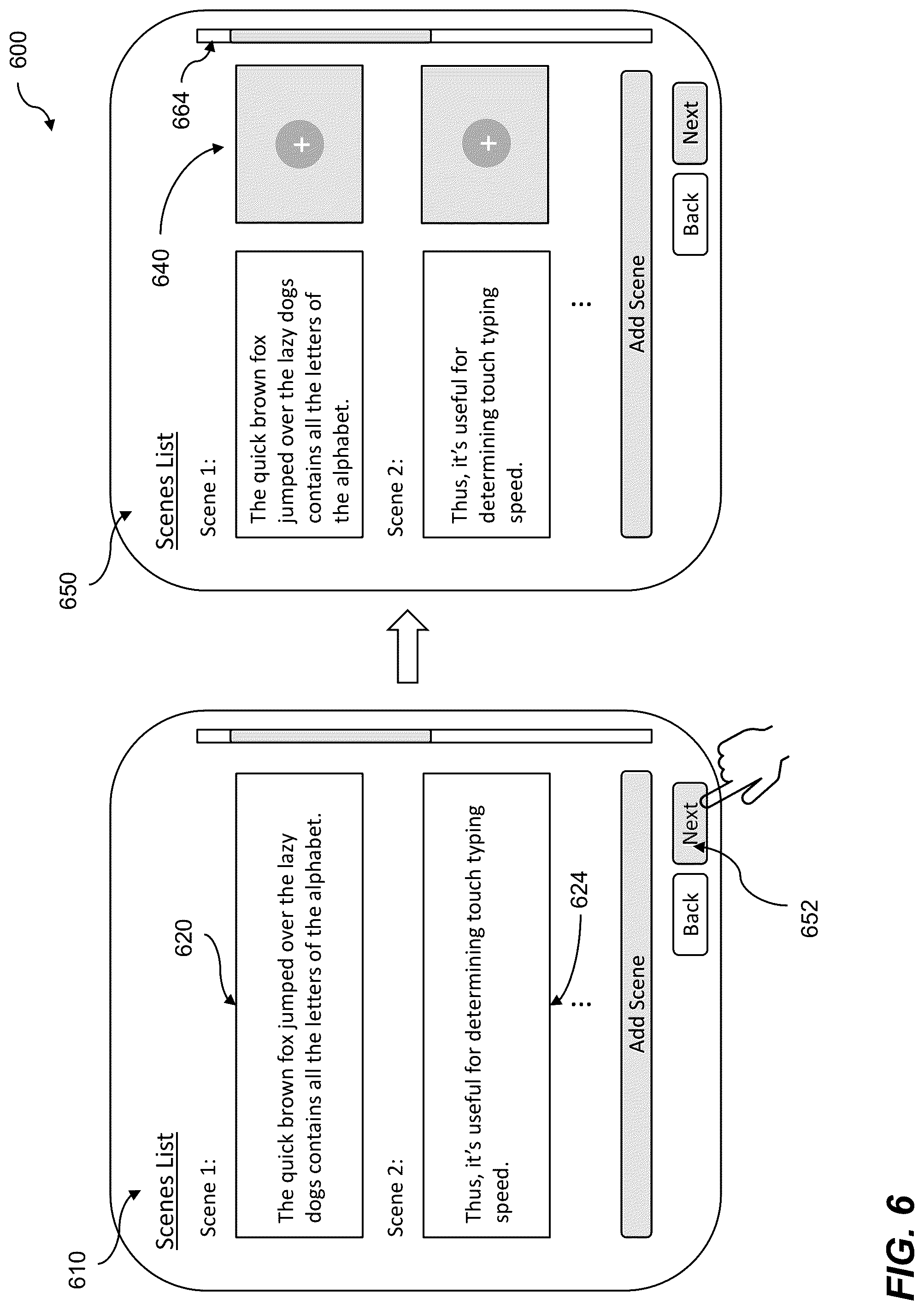 Patent US12100028 Figure 6 – Text-driven AI-assisted short-form video creation in an ecommerce environment