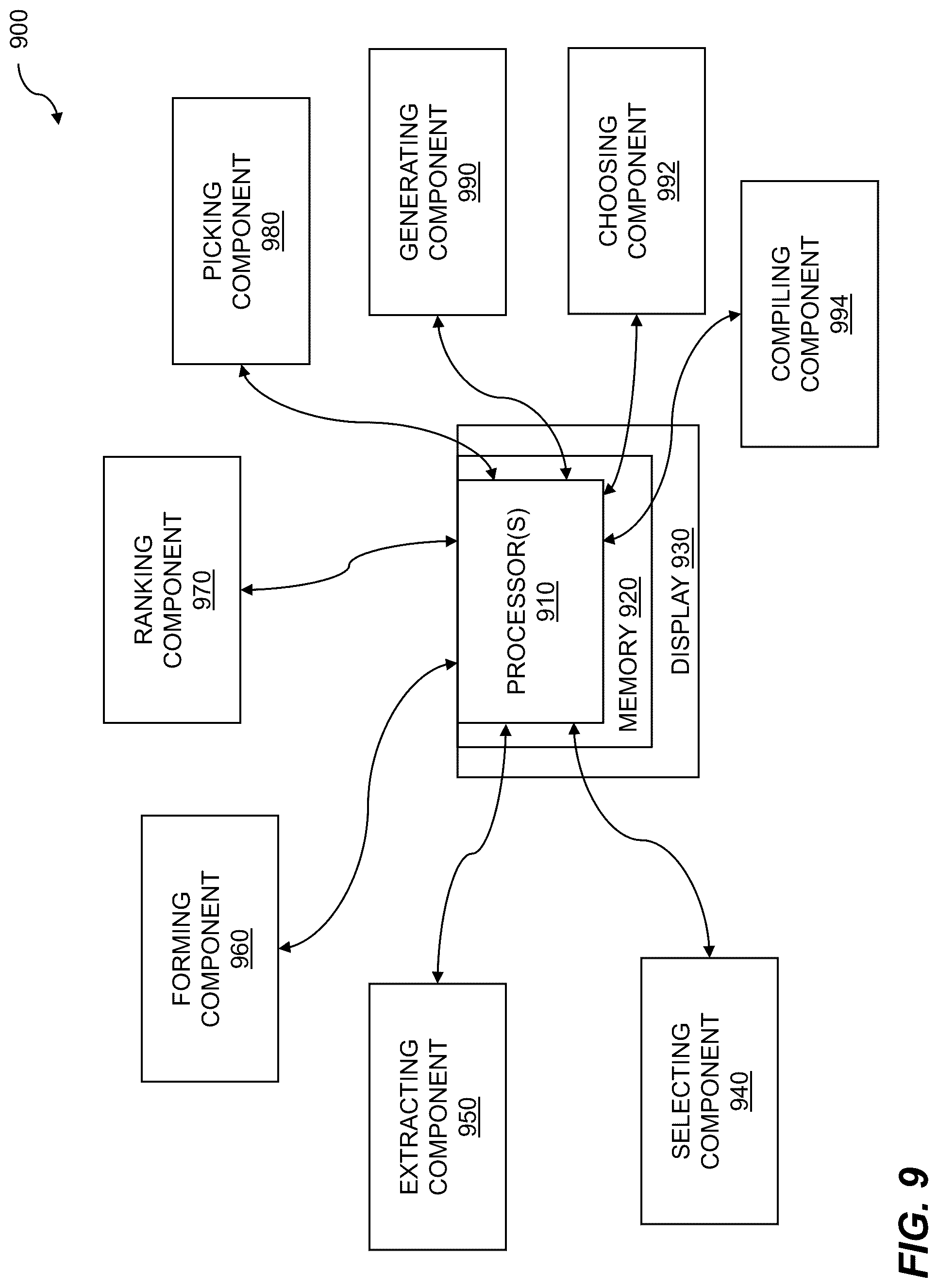 Patent US12100028 Figure 9 – Text-driven AI-assisted short-form video creation in an ecommerce environment