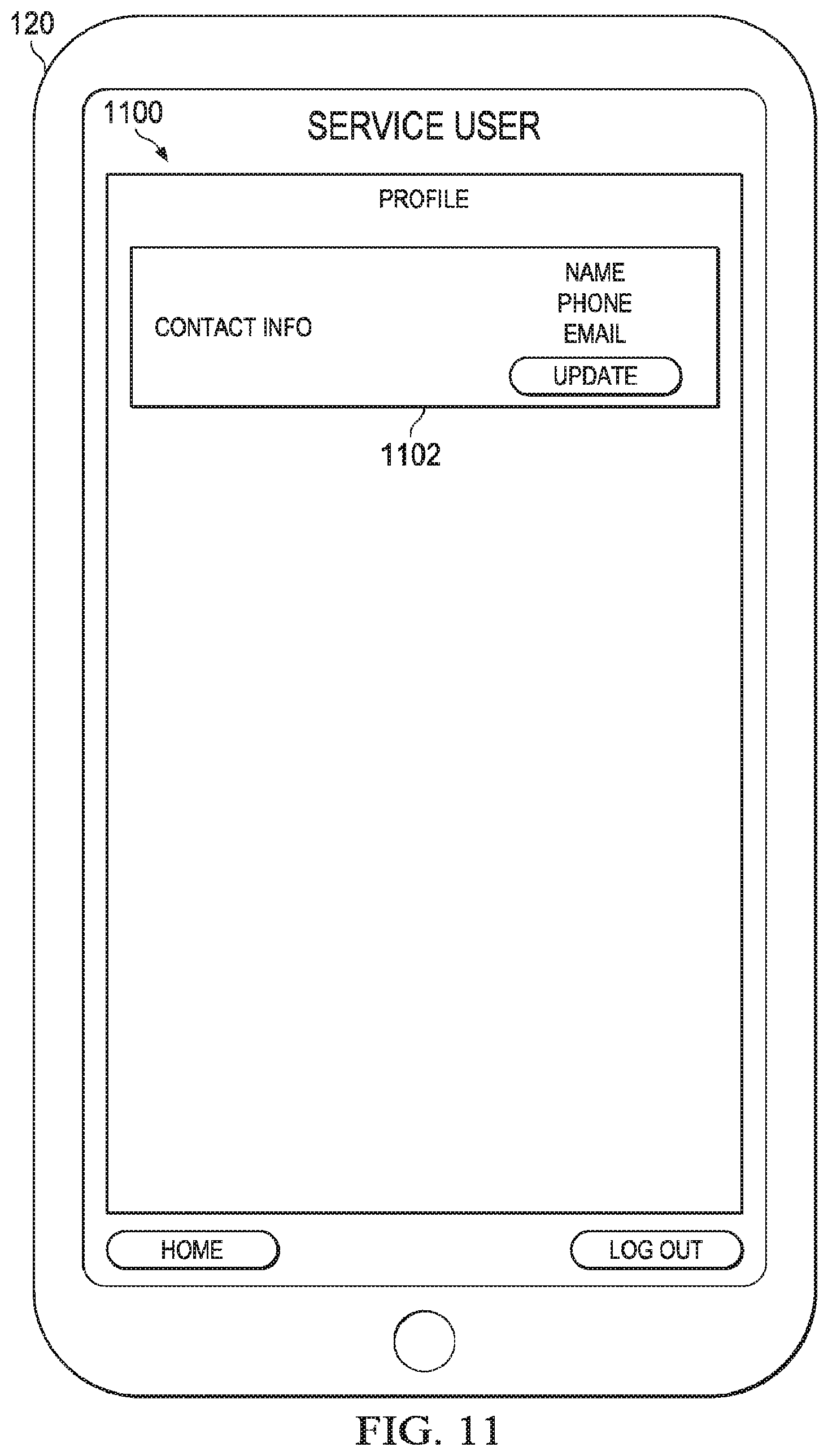 Patent US12100033 Figure 11 – Labor marketplace exchange and methods thereof