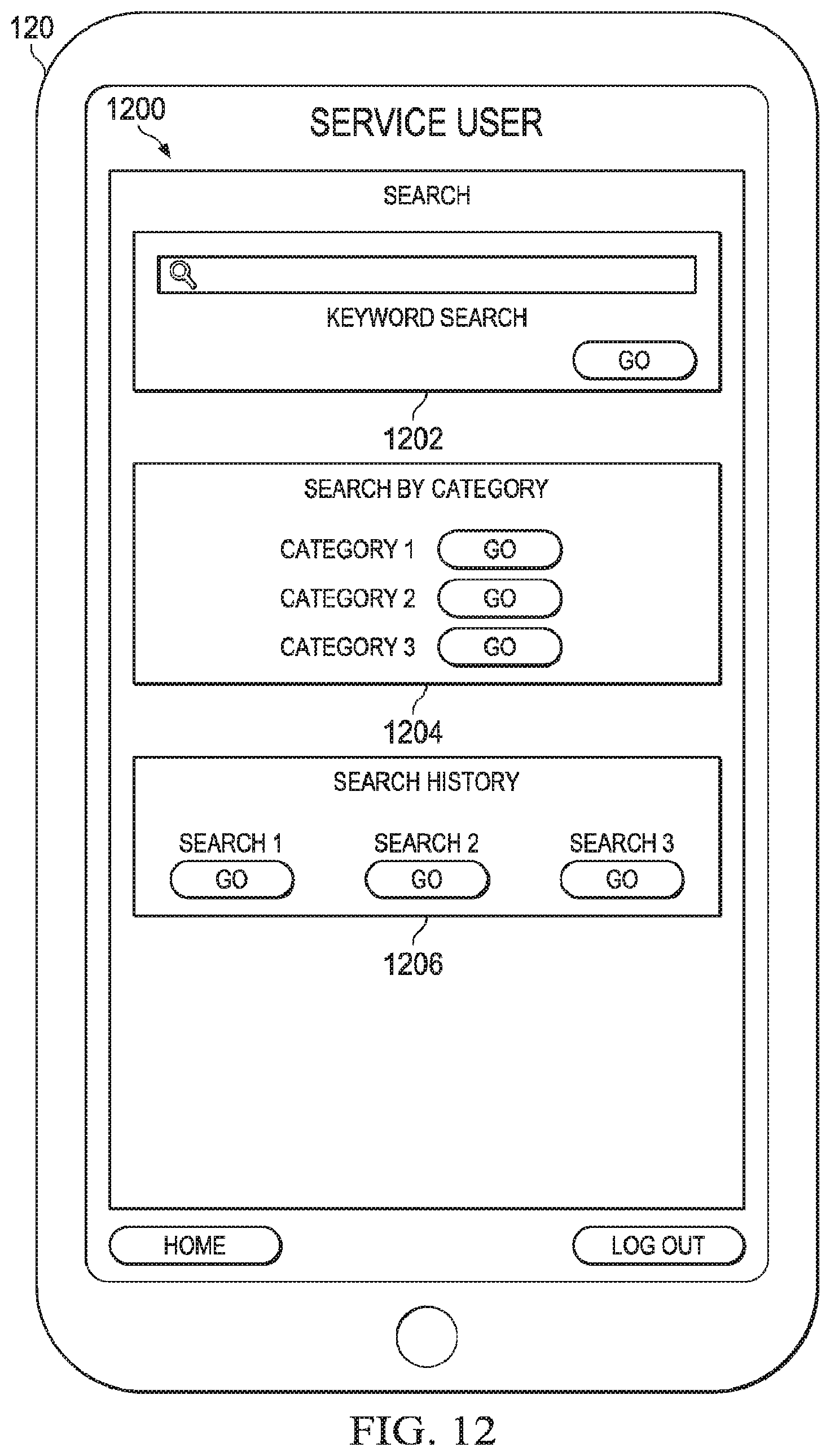Patent US12100033 Figure 12 – Labor marketplace exchange and methods thereof