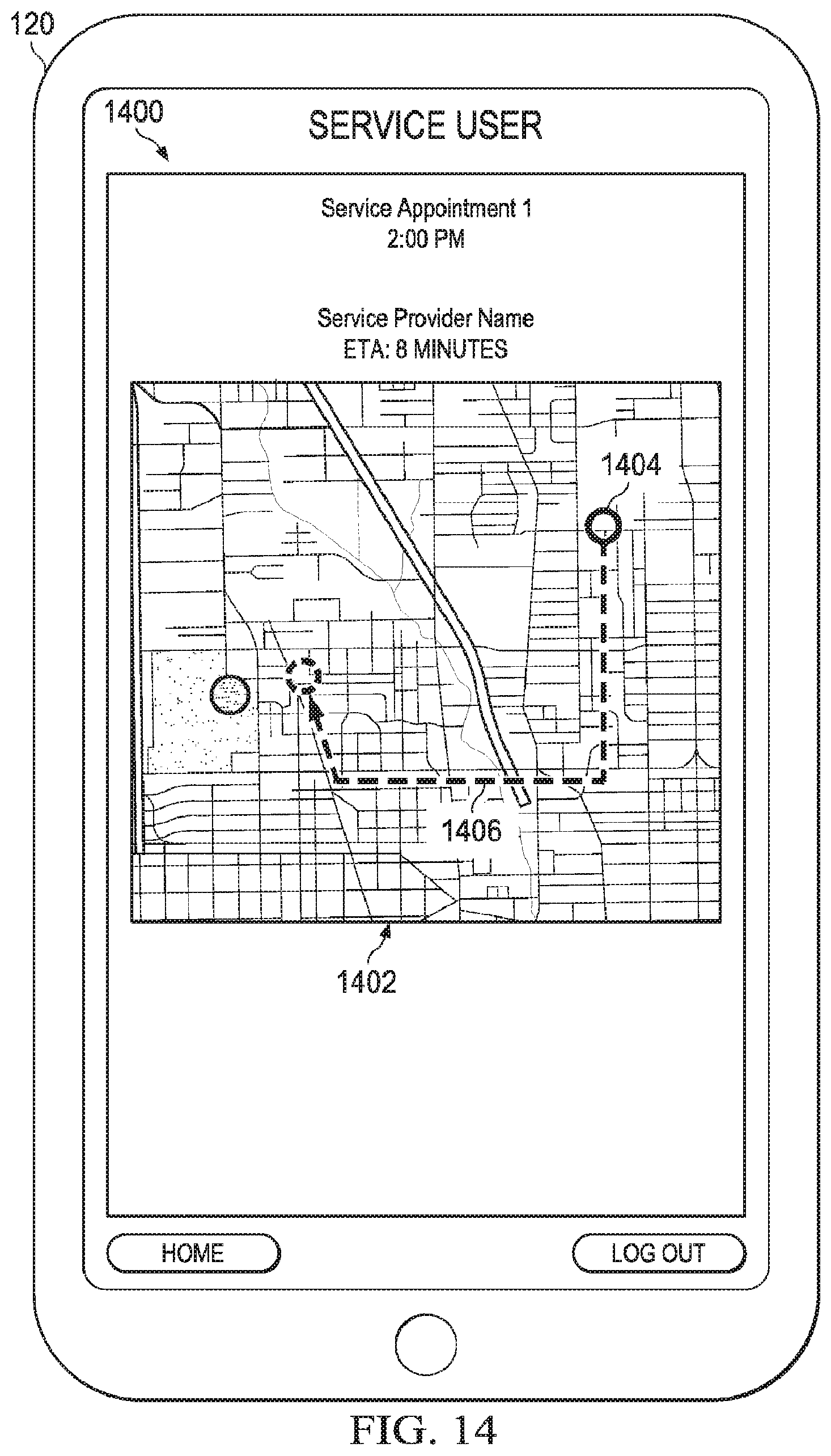 Patent US12100033 Figure 14 – Labor marketplace exchange and methods thereof