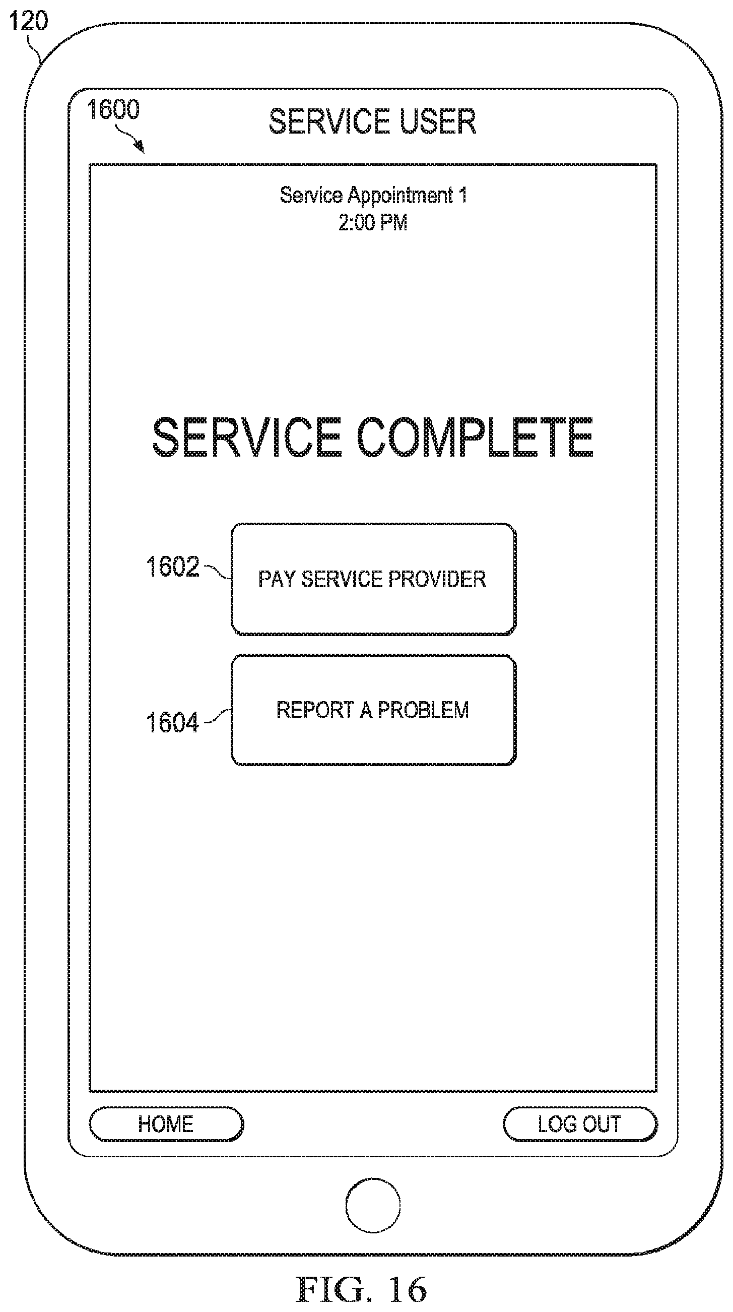 Patent US12100033 Figure 16 – Labor marketplace exchange and methods thereof