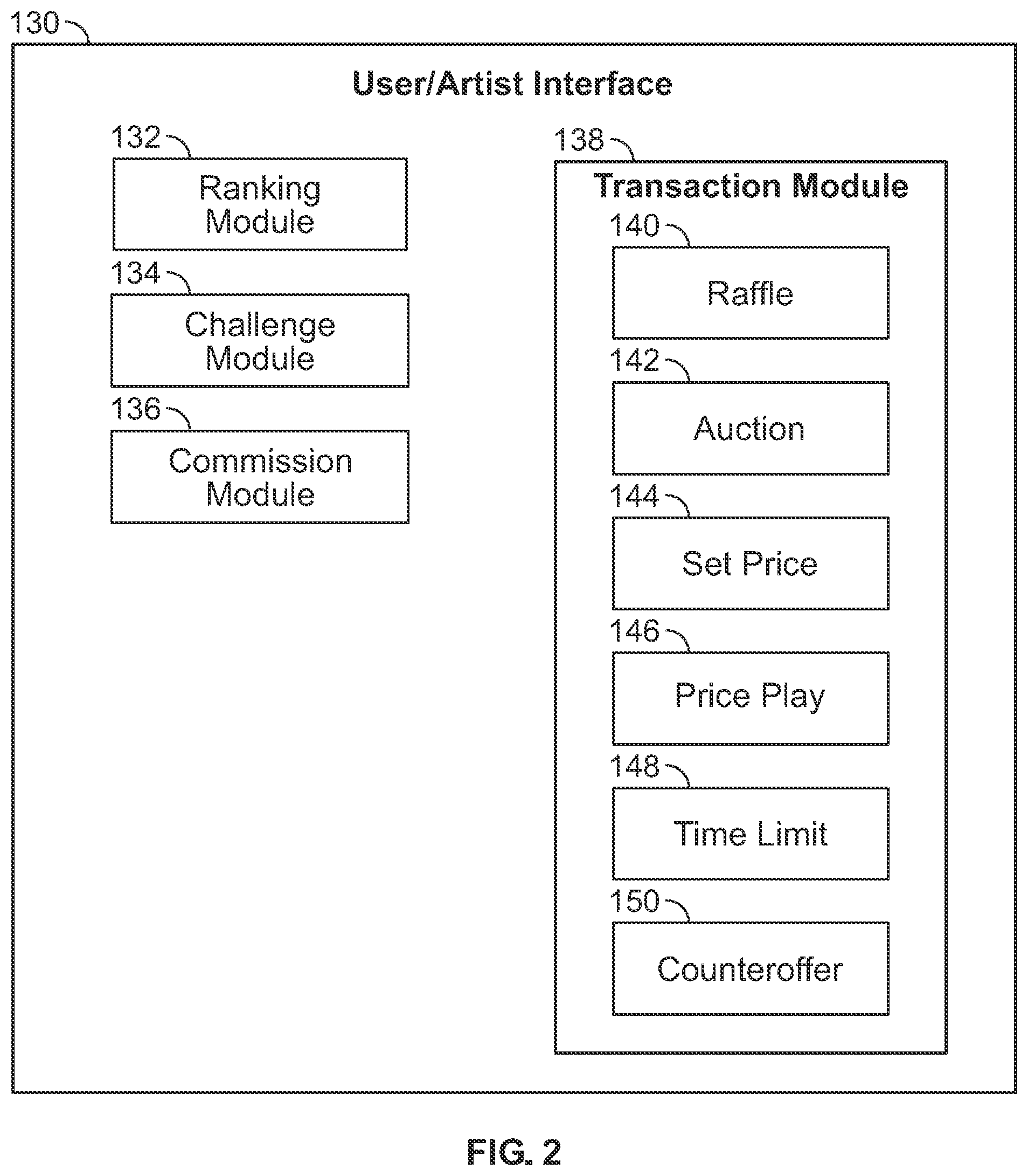 Patent US12100037 Figure 2 – Creative content interface system, method, and manufacture