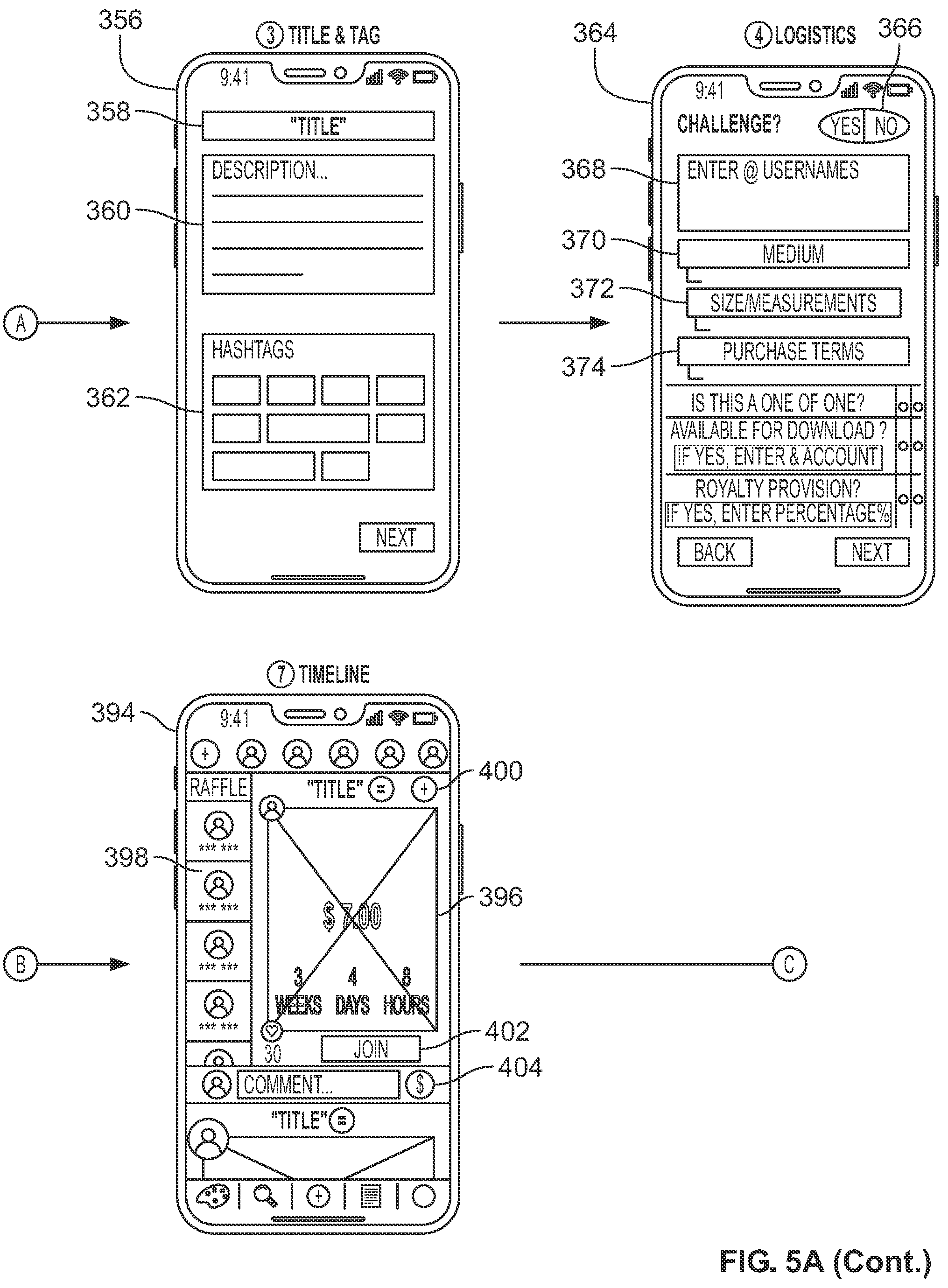 Patent US12100037 Figure 6 – Creative content interface system, method, and manufacture