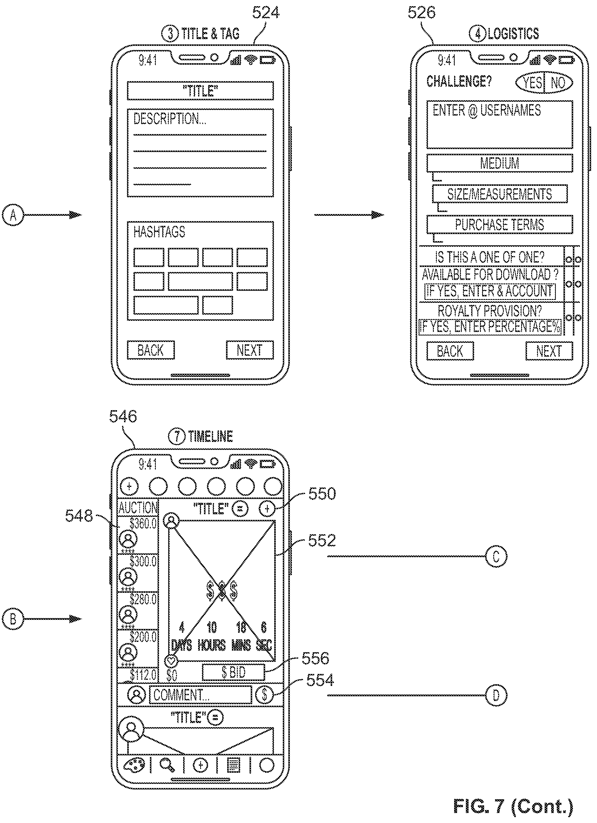 Patent US12100037 Figure 14 – Creative content interface system, method, and manufacture