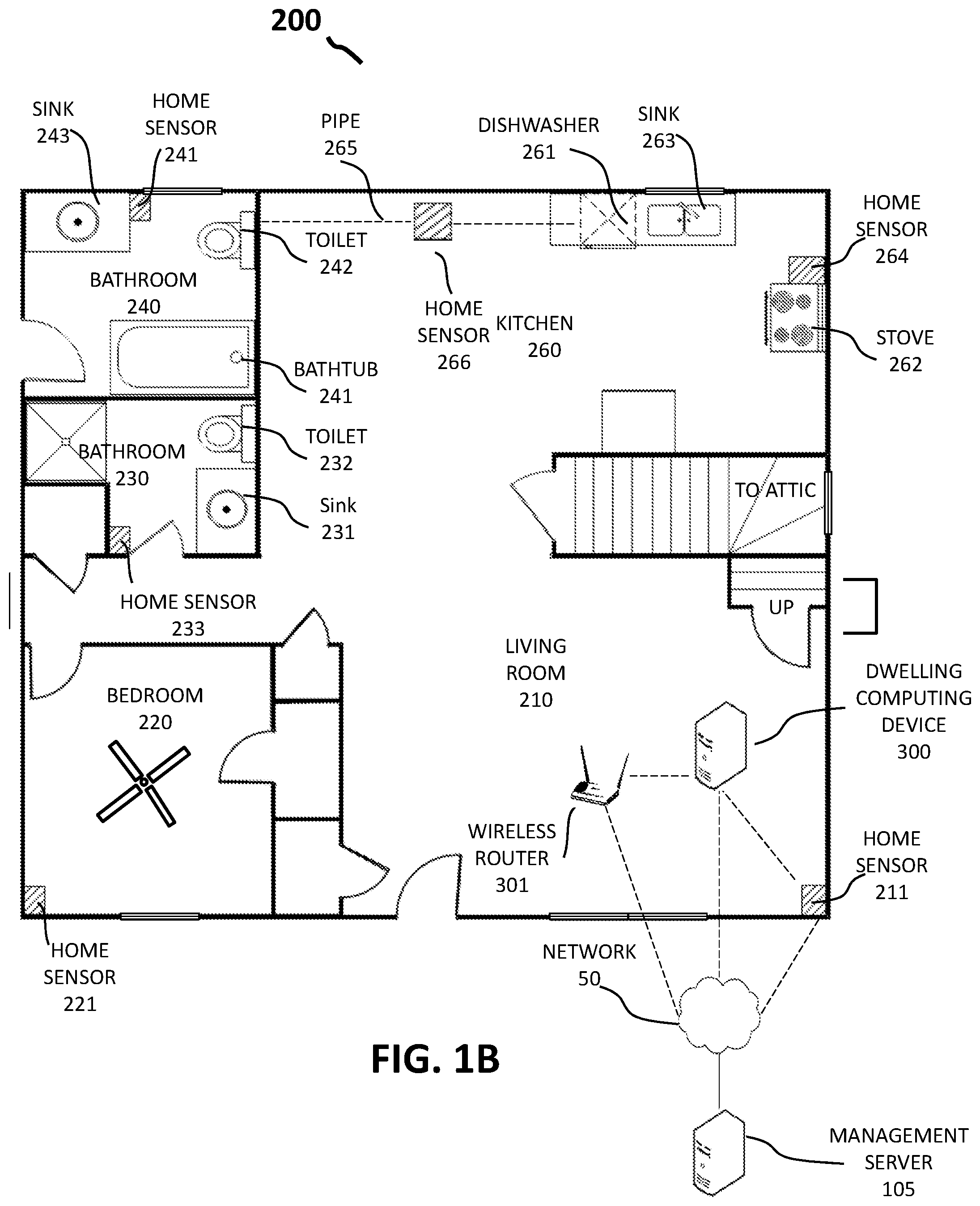 Patent US12100050 Figure 2 – Electronic sensor management