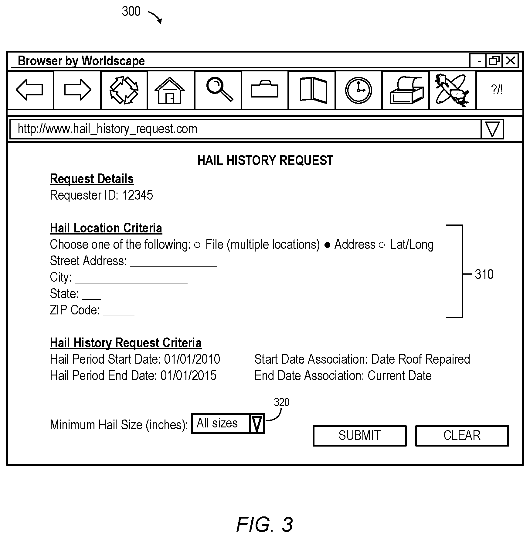 Patent US12100051 Figure 4 – Hail data evaluation computer system