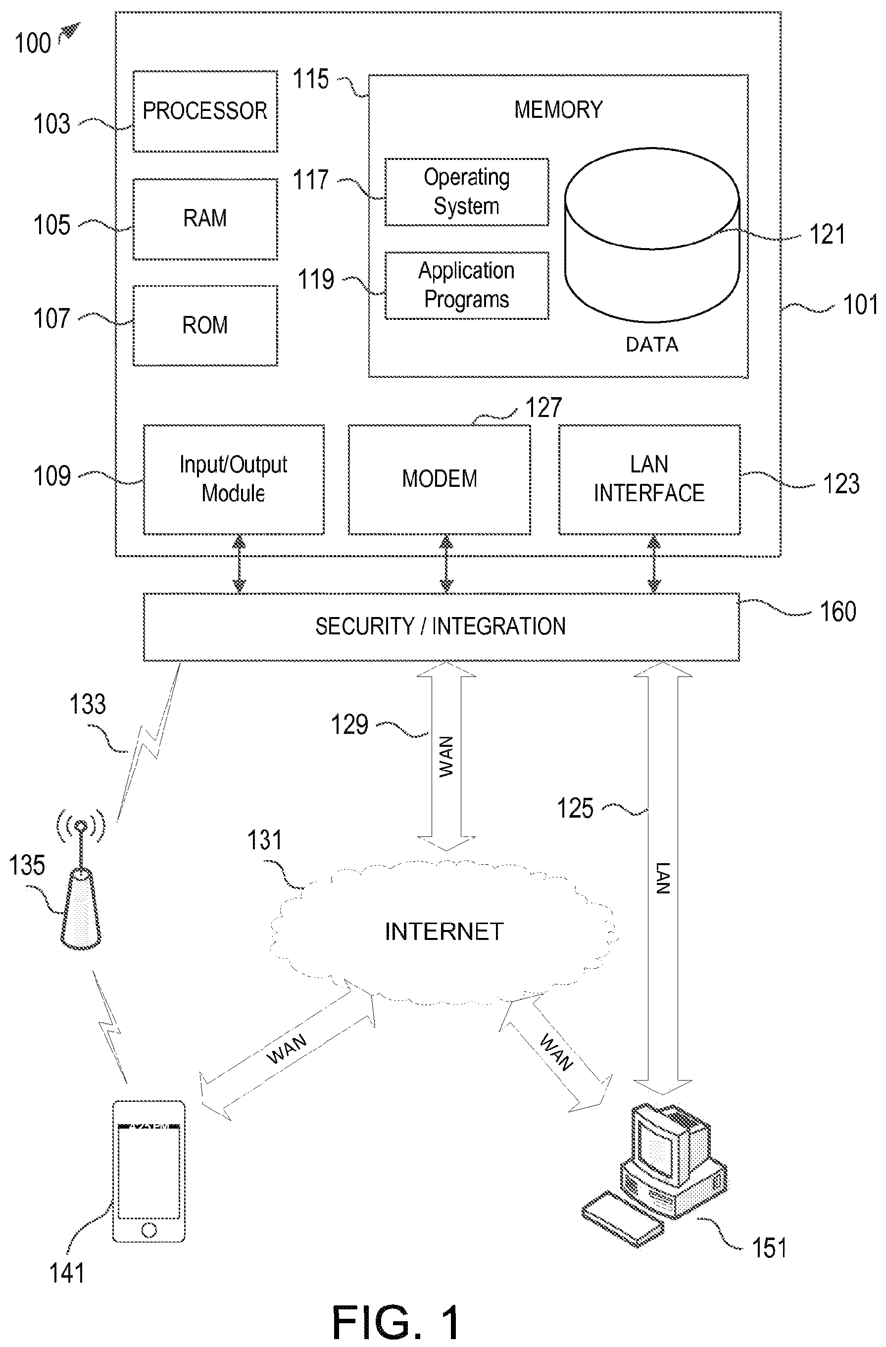 Patent US12100055 — Determining an event — Figure 1