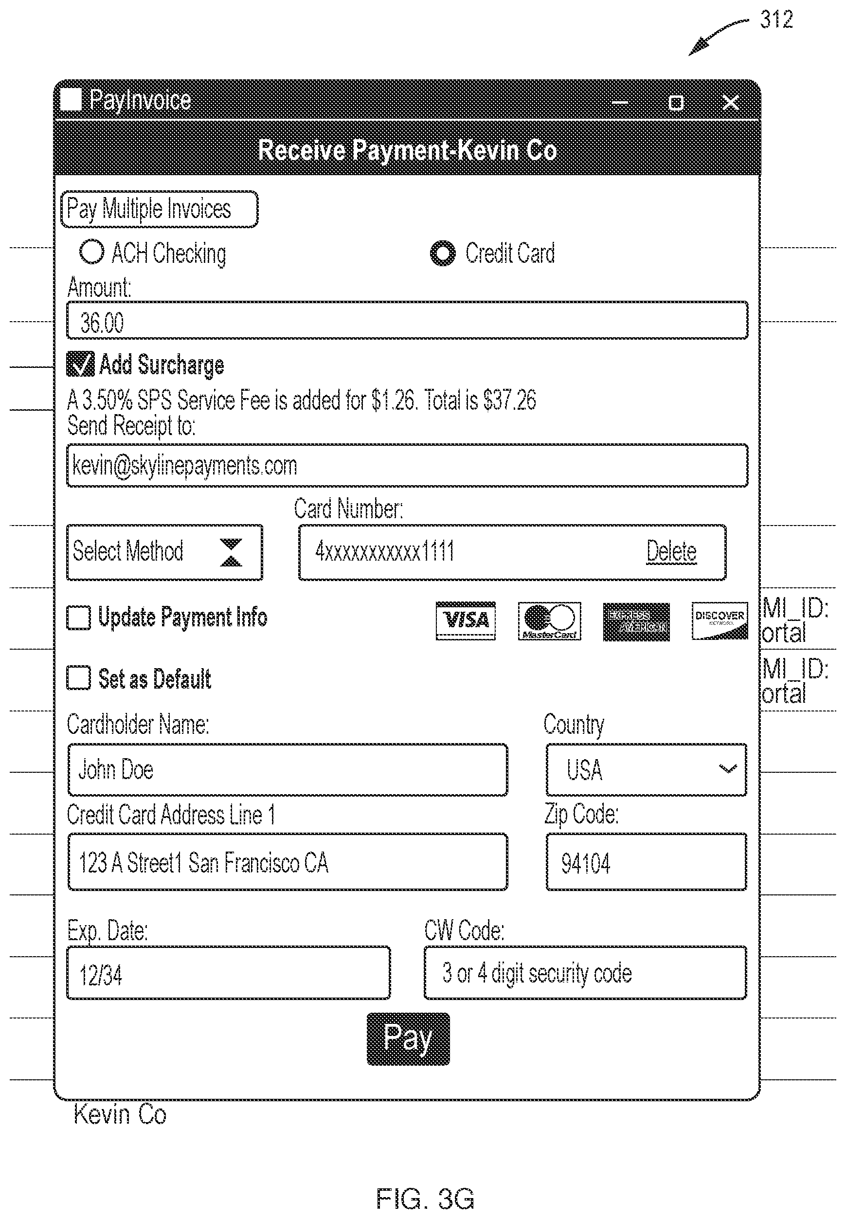 Patent US12100057 Figure 10 – Computer-automated integration with web-based accounting systems for improved display and processing of invoices