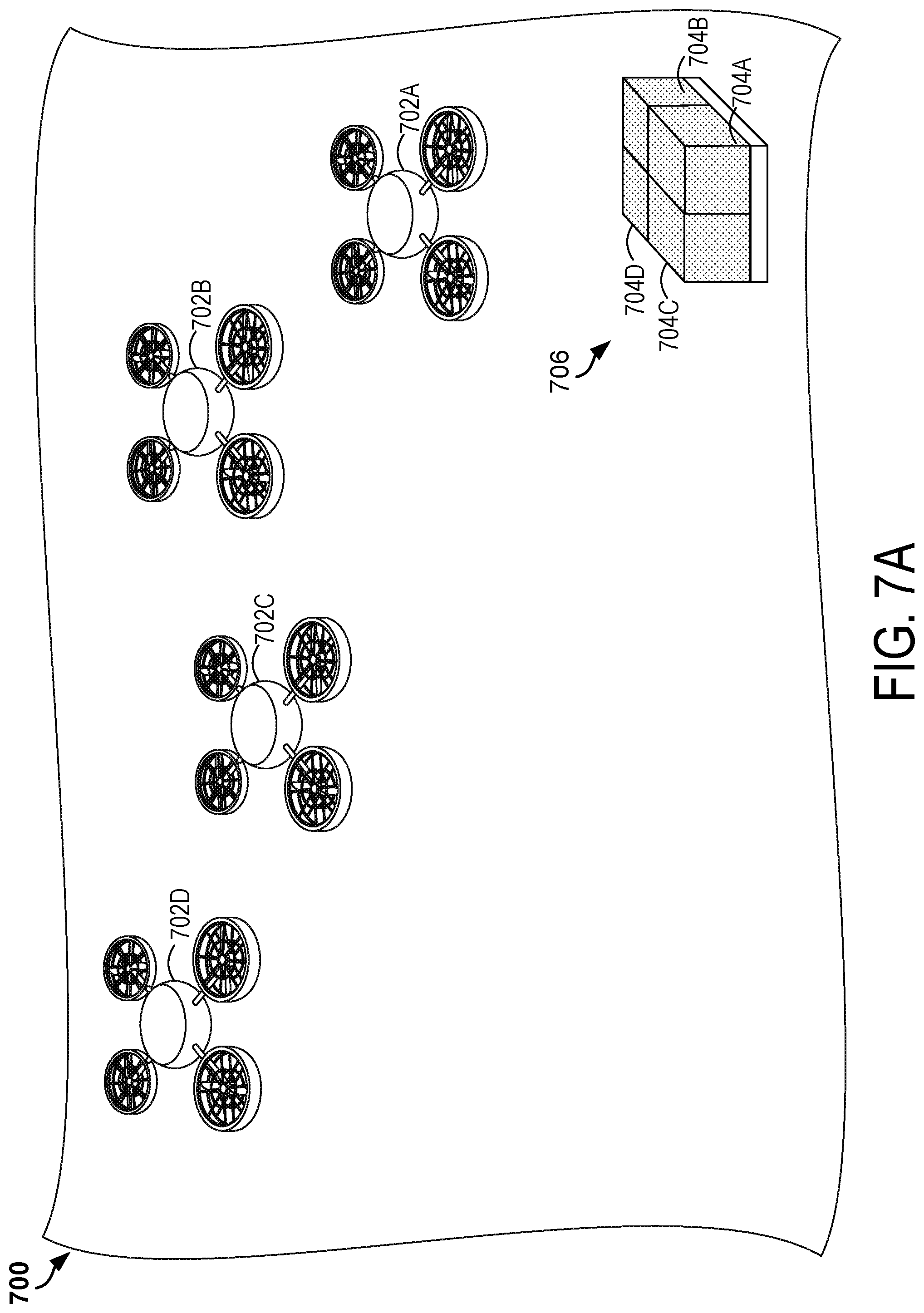 Patent US12100061 Figure 11 – Dynamic UAV transport tasks for pickup and delivery of non-specifically assigned packages