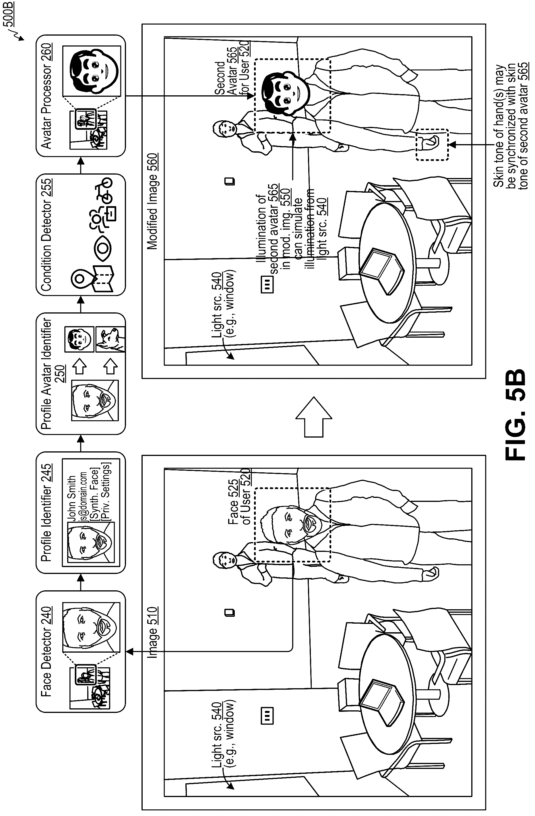 Patent US12100067 Figure 7 – Systems and methods for user persona management in applications with virtual content