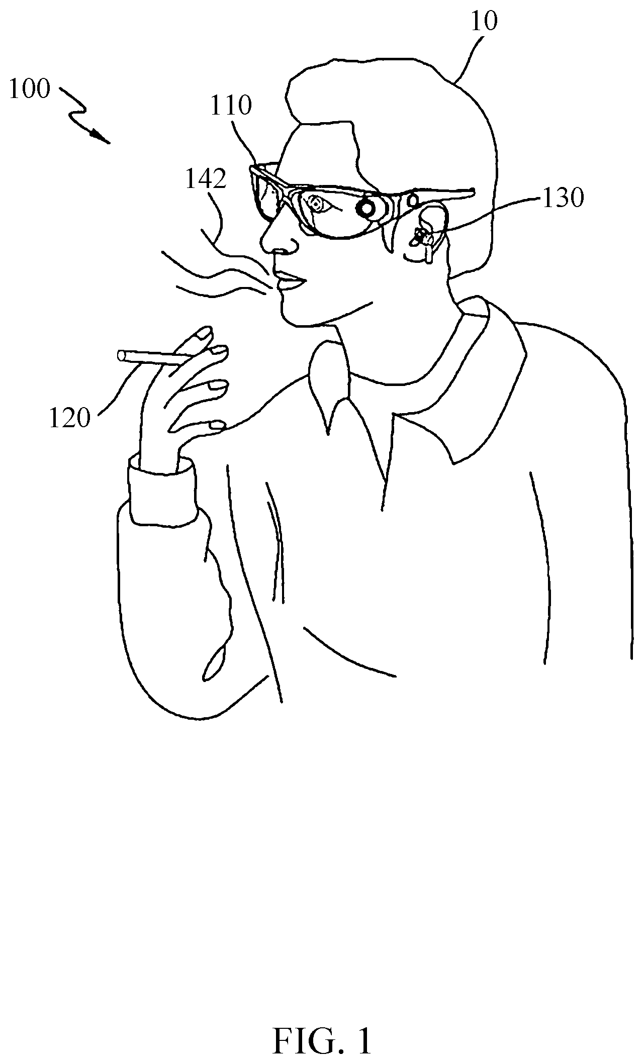 Patent US12100070 — Method and apparatus for implementing virtual smoke — Figure 1