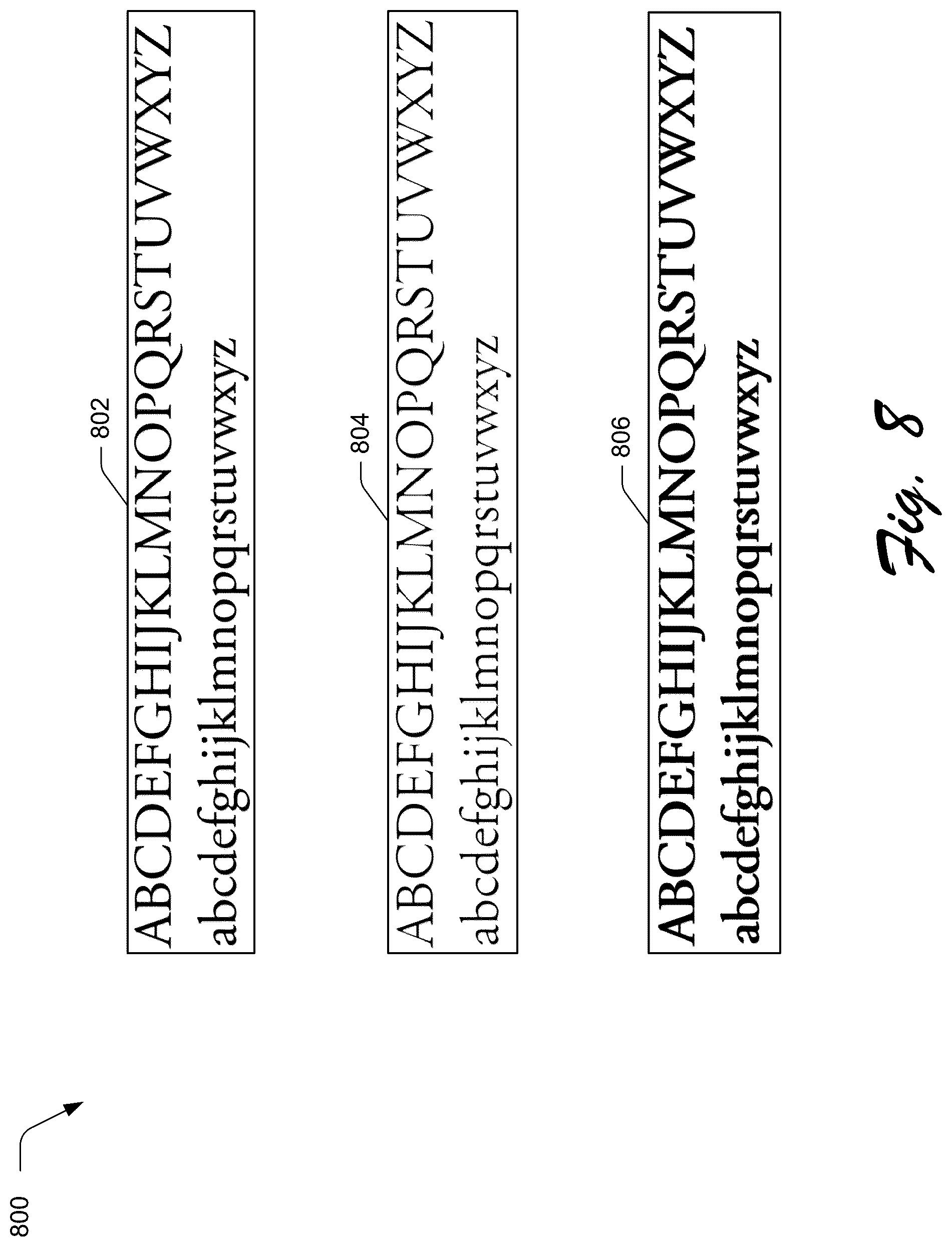 Patent US12100076 Figure 10 – Preserving document design using font synthesis