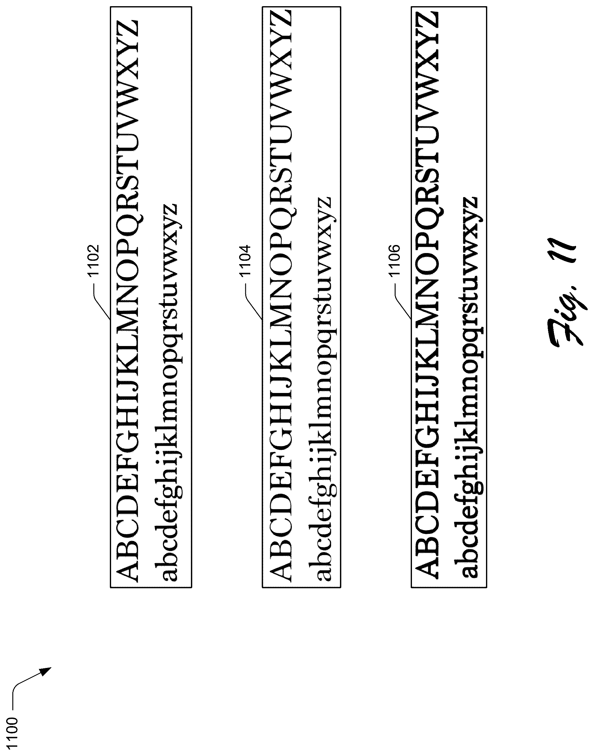 Patent US12100076 Figure 13 – Preserving document design using font synthesis