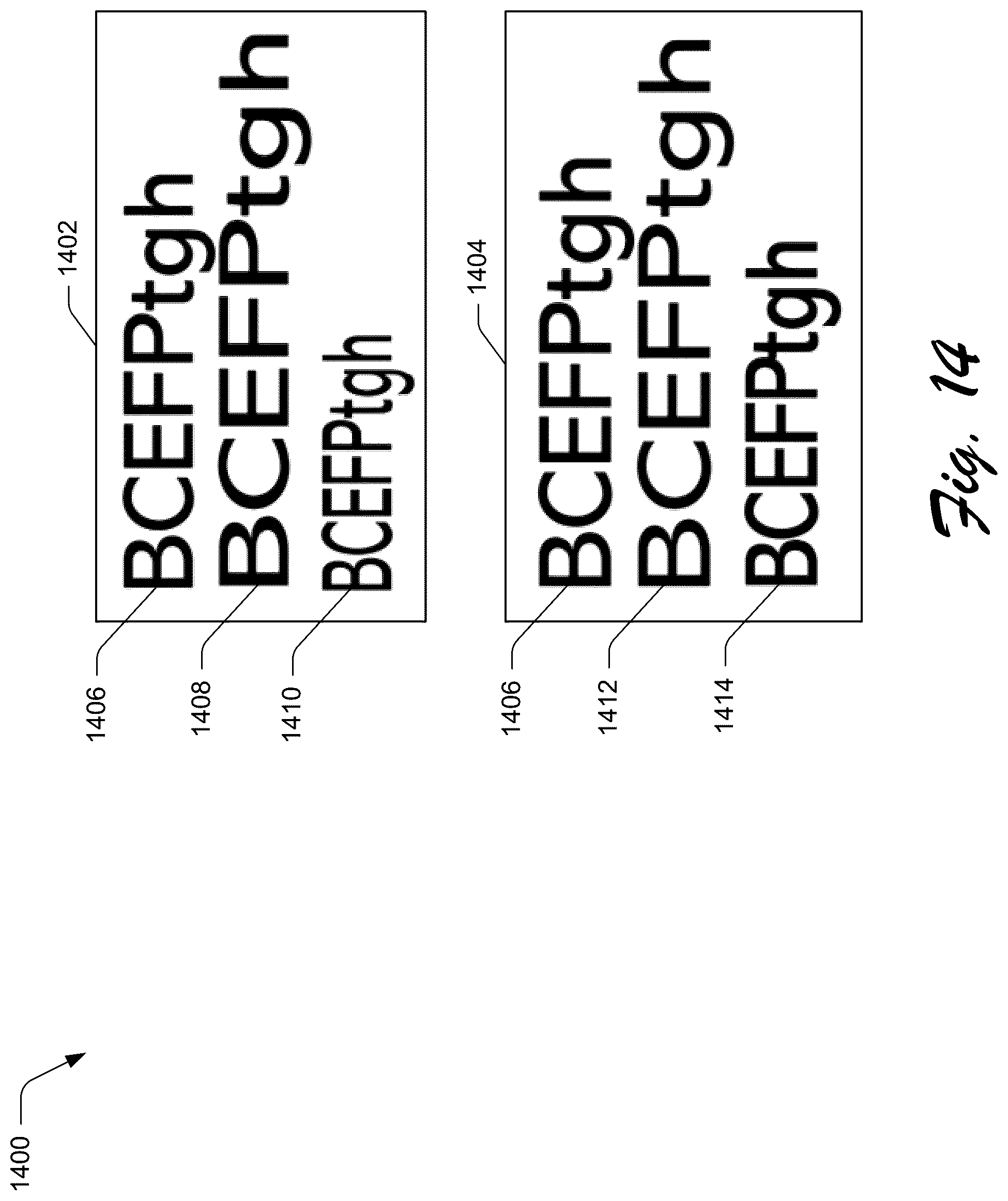 Patent US12100076 Figure 16 – Preserving document design using font synthesis