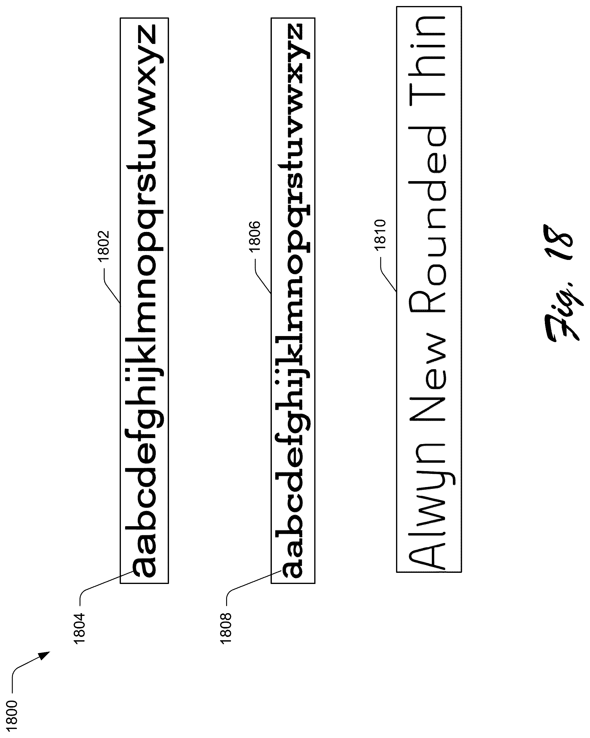 Patent US12100076 Figure 20 – Preserving document design using font synthesis