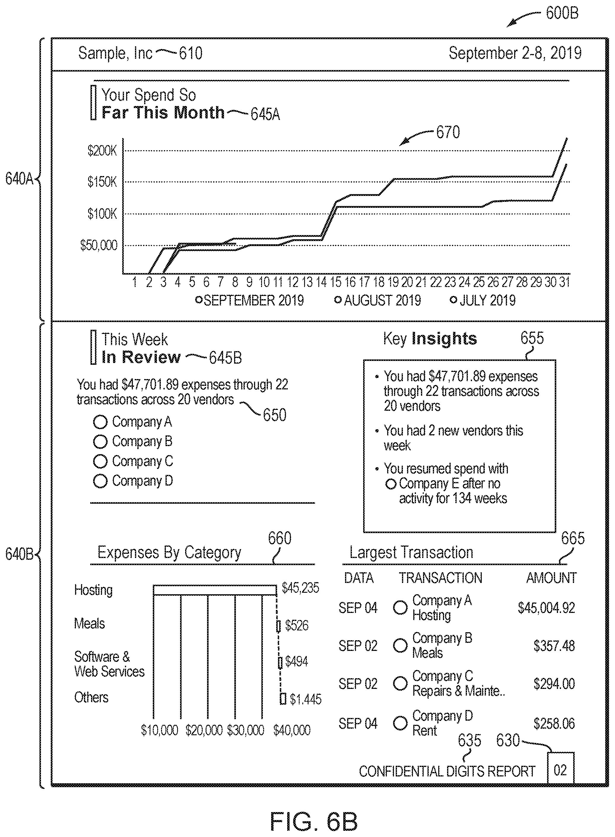 Patent US12100078 Figure 8 – System and method for generating and rendering a self-contained report data structure