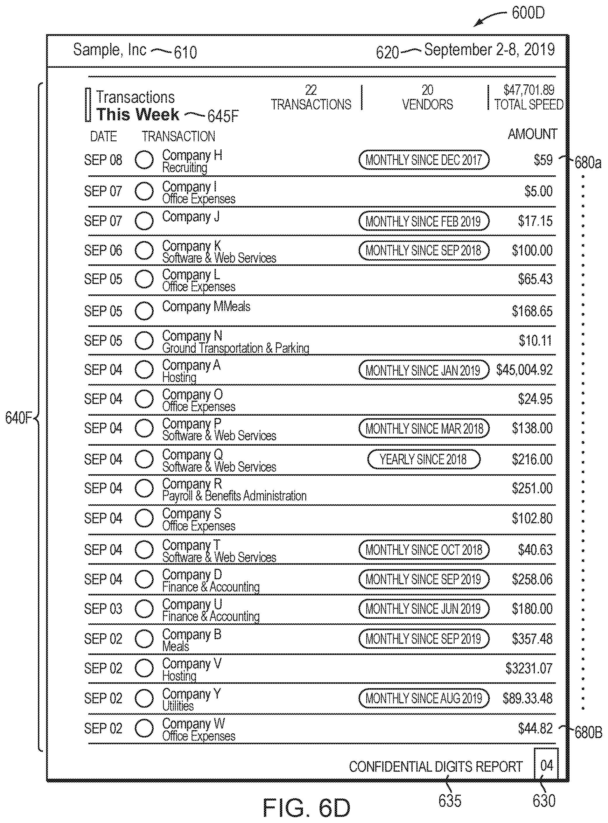 Patent US12100078 Figure 10 – System and method for generating and rendering a self-contained report data structure