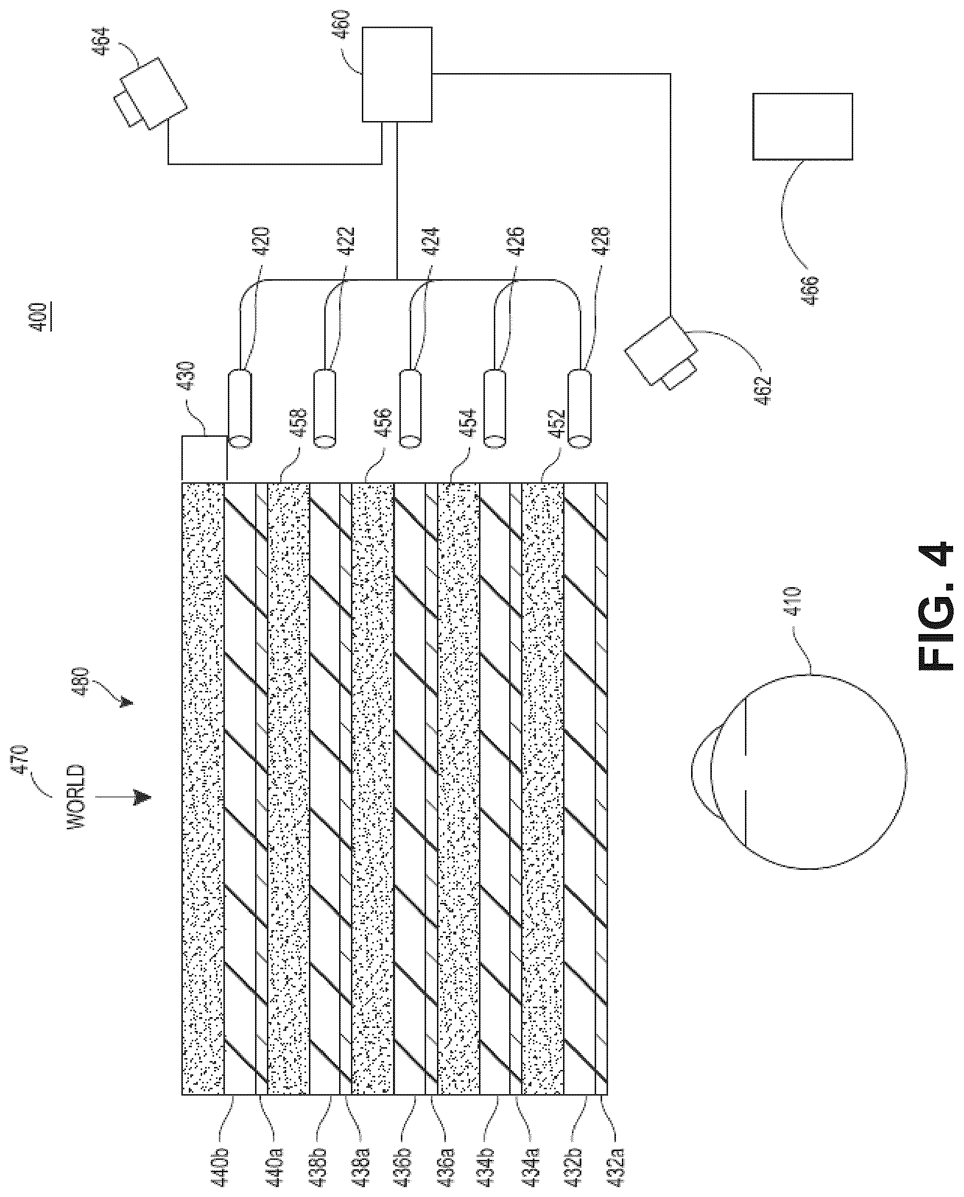 Patent US12100080 Figure 4 – Virtual reticle for augmented reality systems