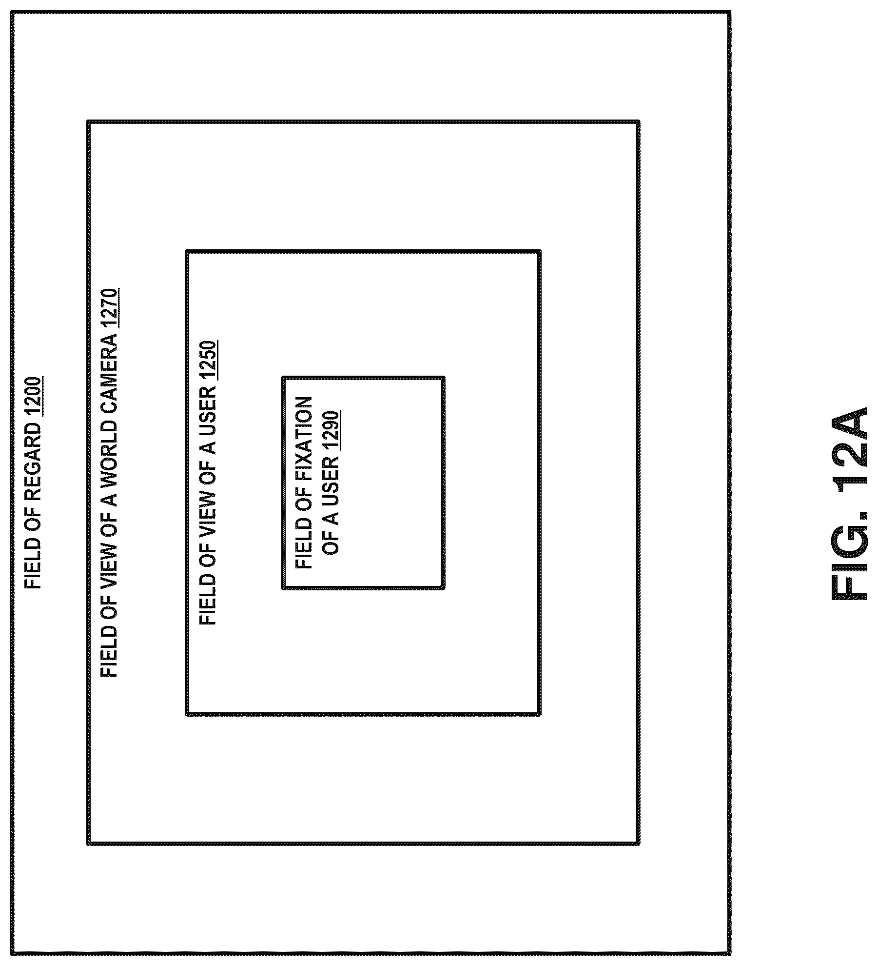 Patent US12100080 Figure 12 – Virtual reticle for augmented reality systems