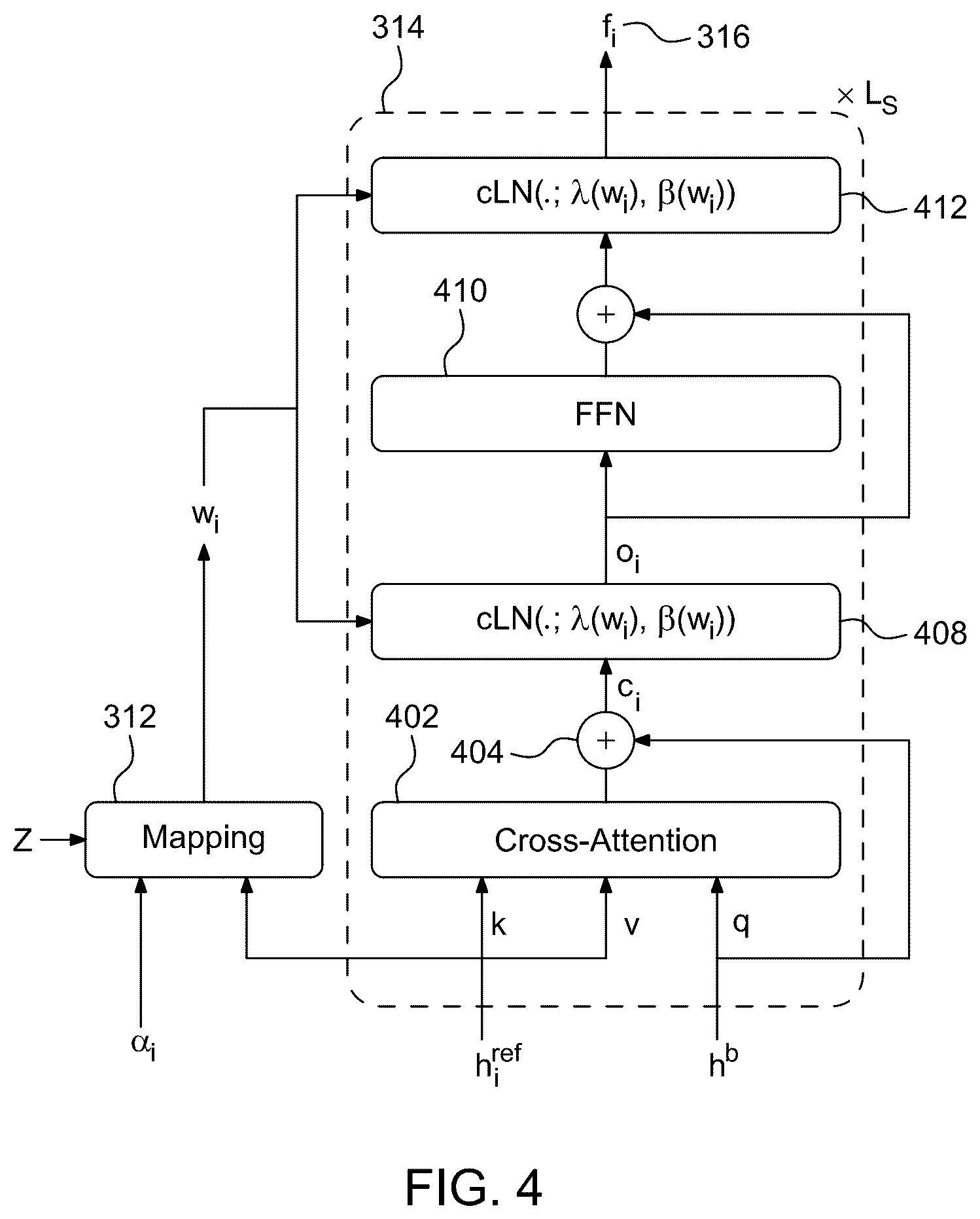 Patent US12100082 Figure 6 – System and method of cross-modulated dense local fusion for few-shot image generation