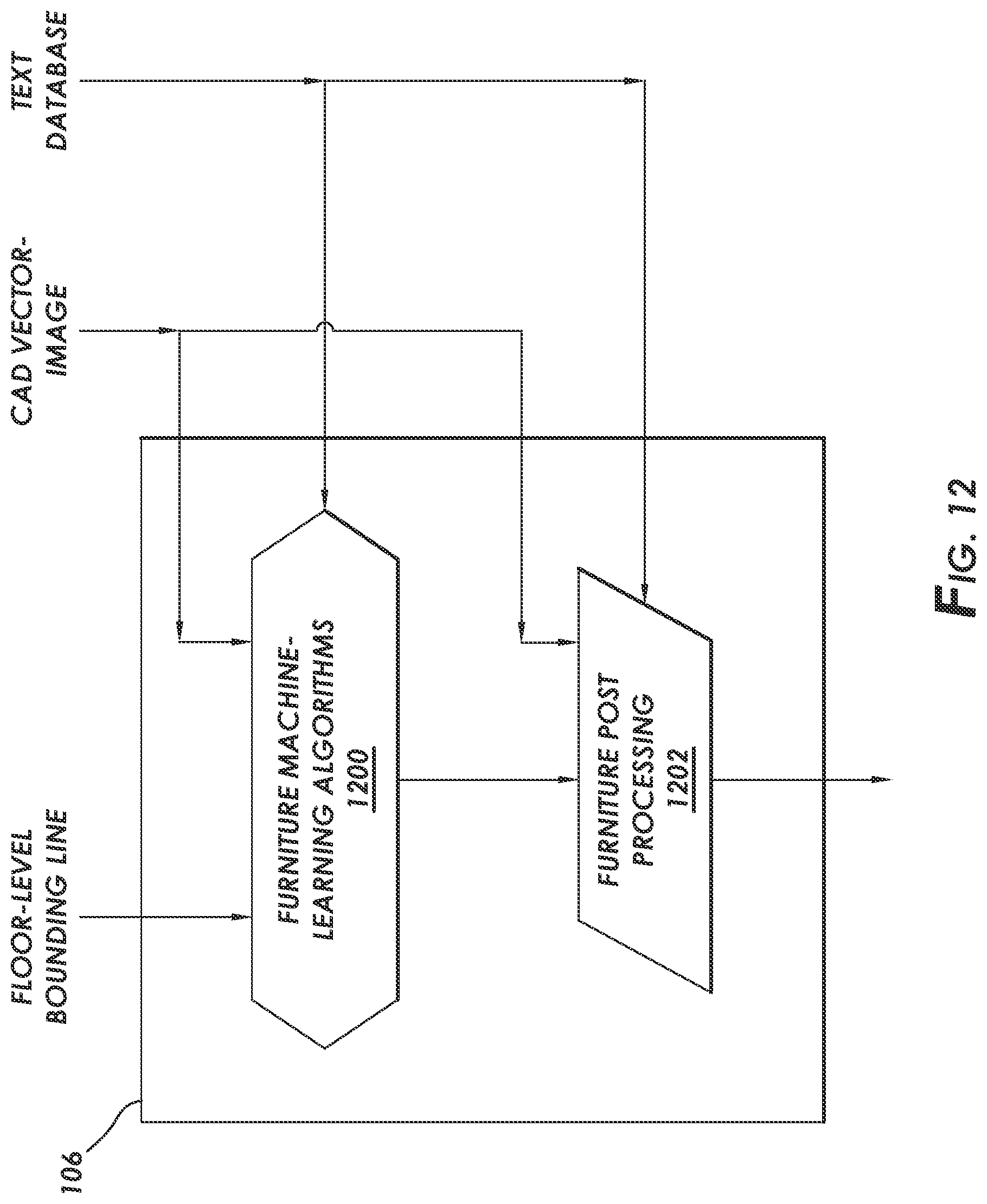 Patent US12100083 Figure 15 – Systems and methods for automating conversion of drawings to indoor maps and plans