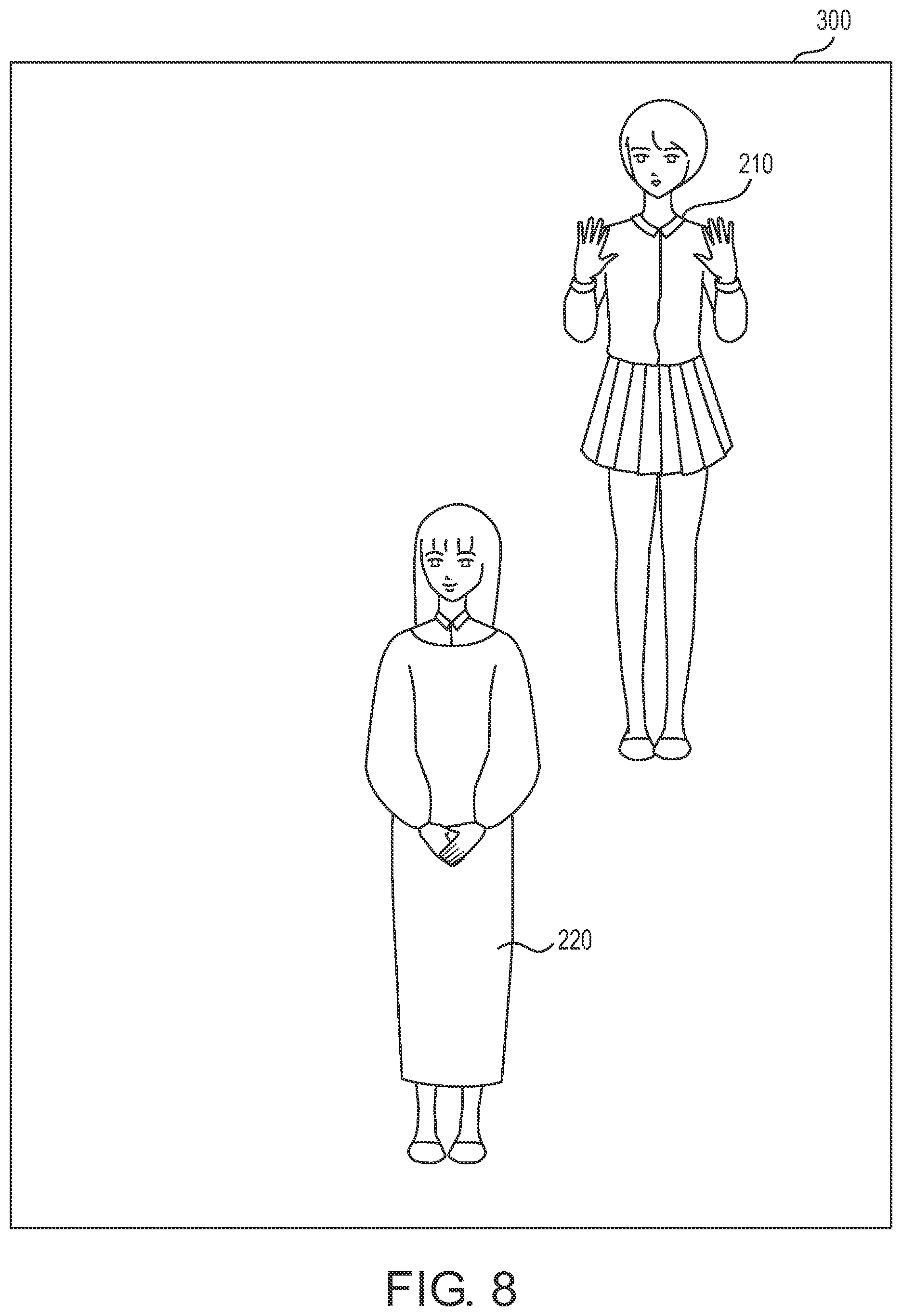 Patent US12100086 Figure 13 – Computer program, method, and server device for changing input object