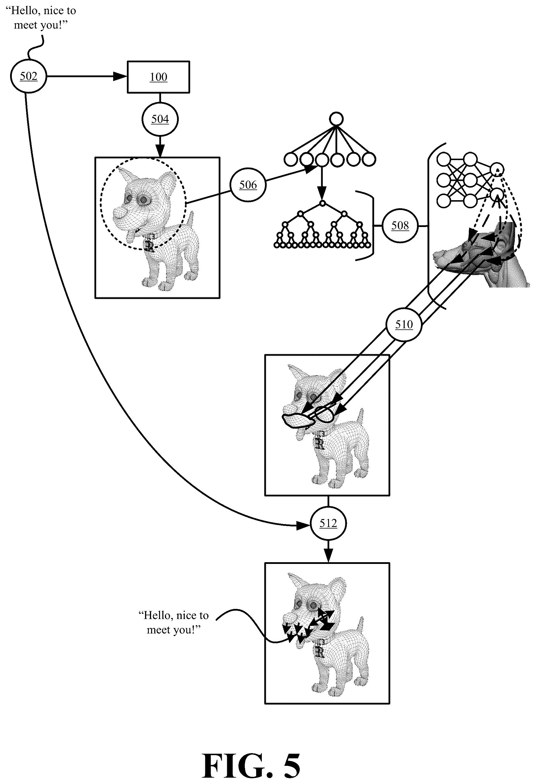 Patent US12100090 Figure 5 – Systems and methods for automatically adding interactivity to a three-dimensional scene