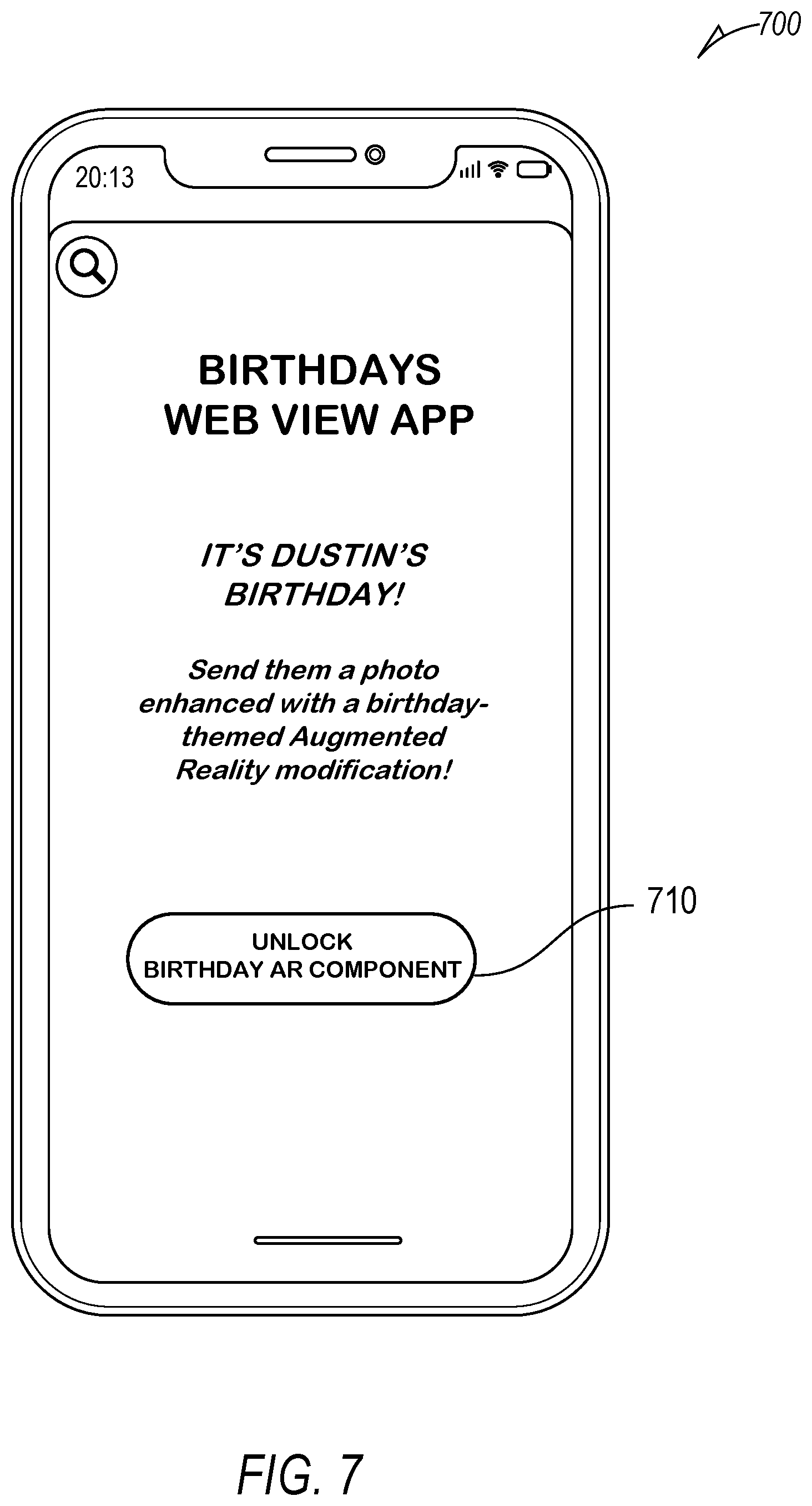 Patent US12100092 Figure 7 – Integrating augmented reality into the web view platform