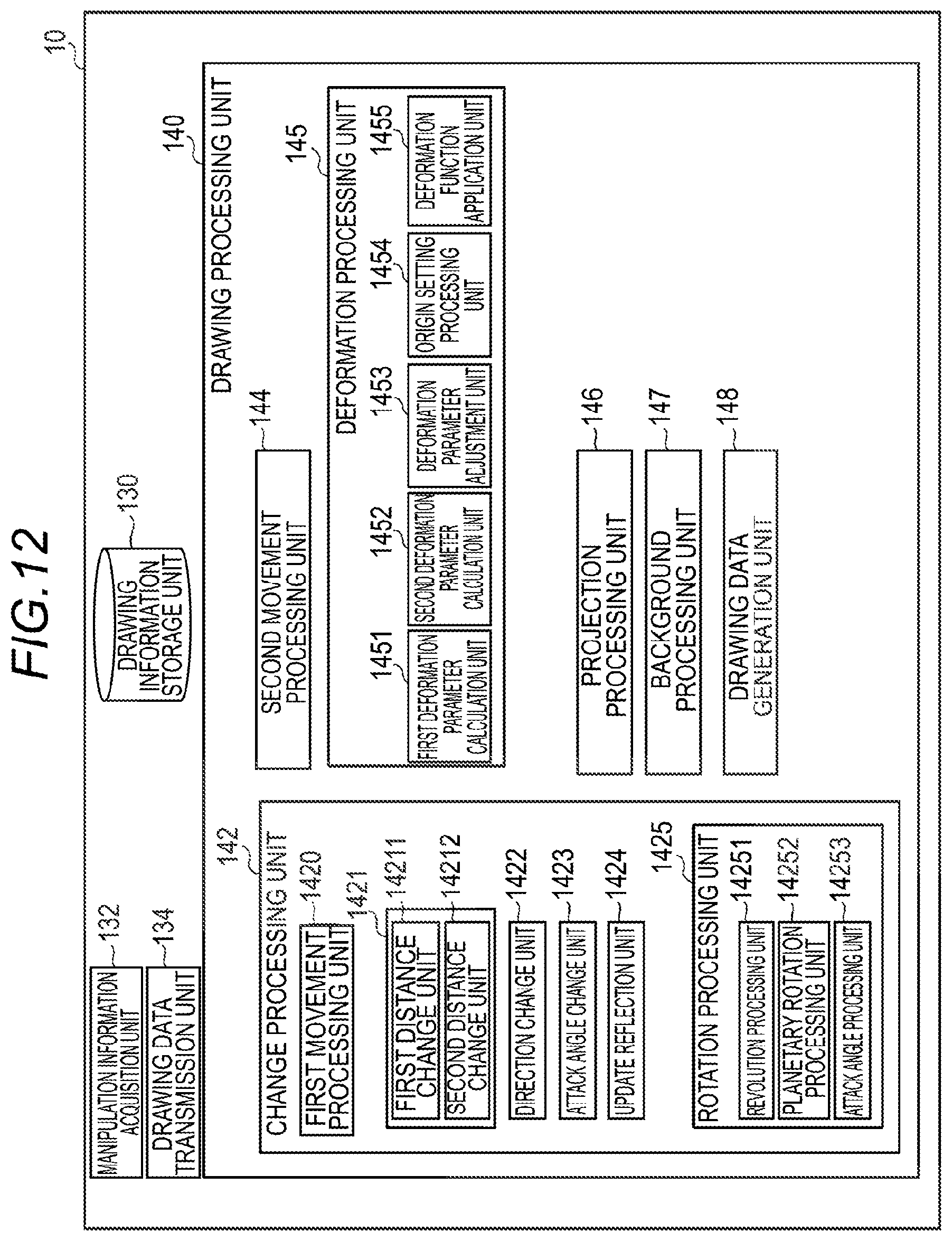 Patent US12100094 Figure 12 – Information processing device, information processing method, and information processing program