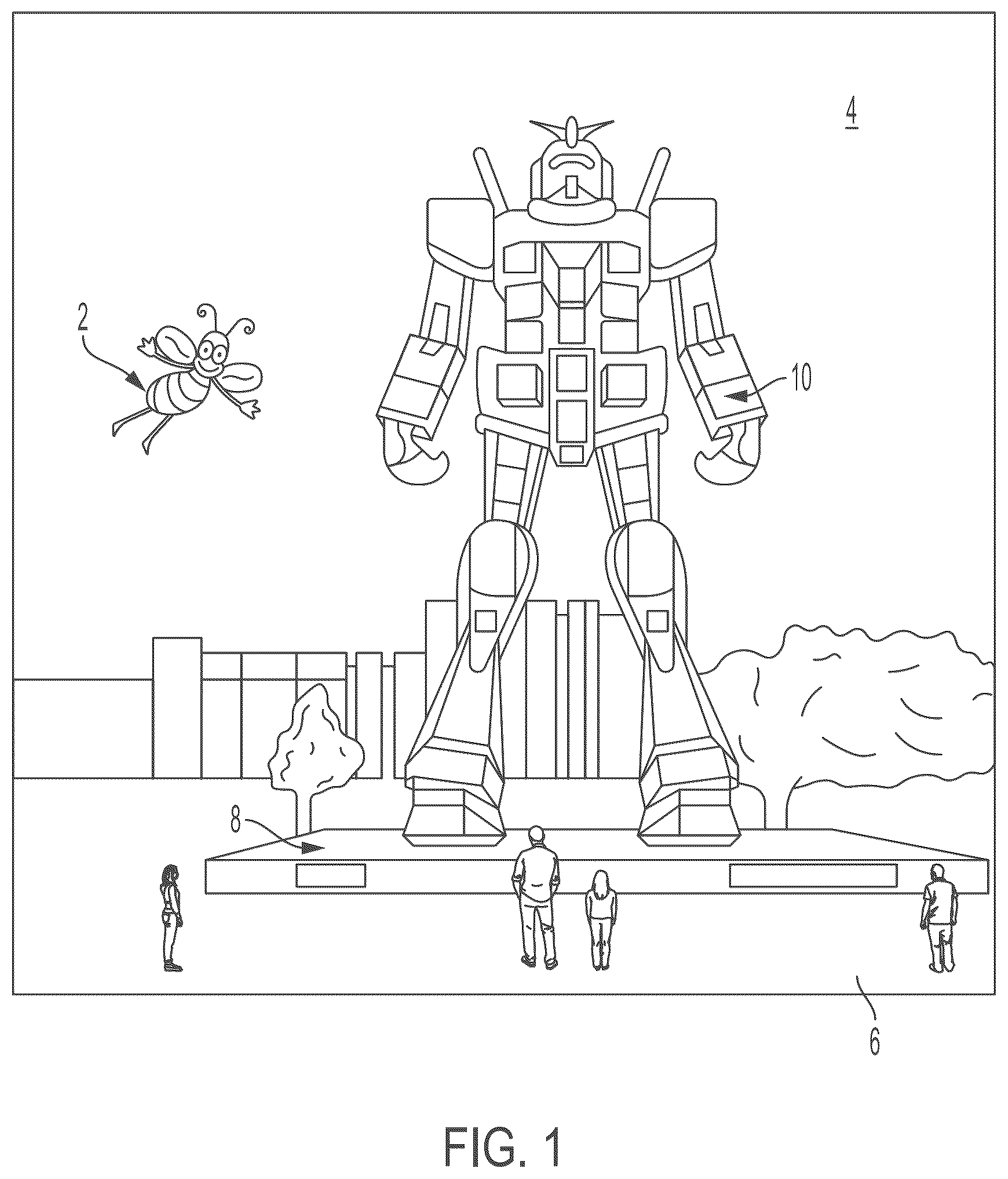 Patent US12100098 Figure 1 – Simple environment solver using planar extraction