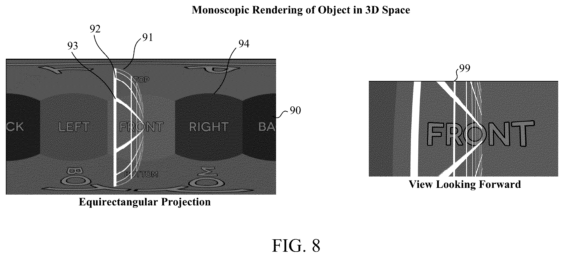 Patent US12100106 Figure 6 – Stereoscopic rendering of virtual 3D objects