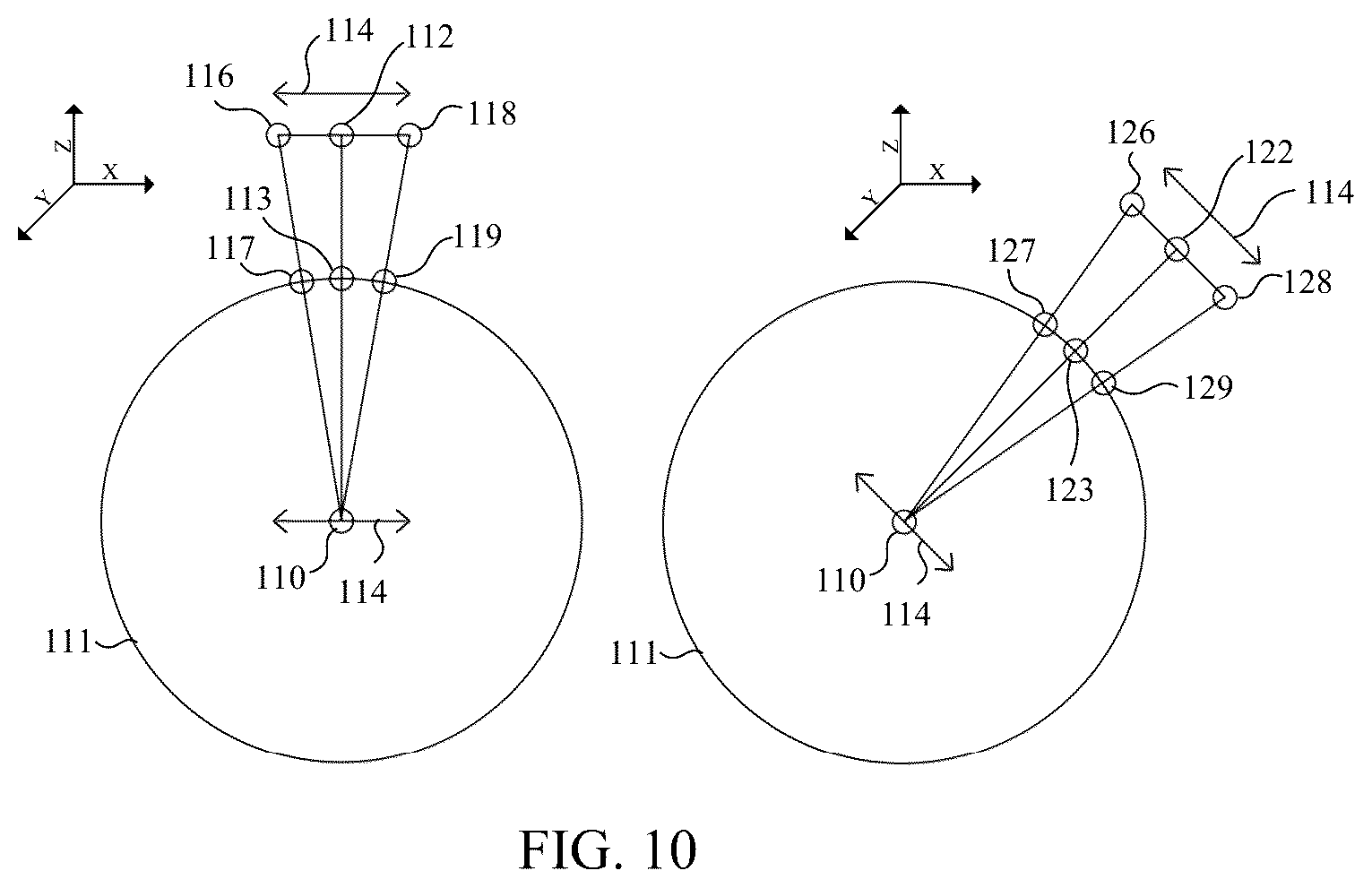 Patent US12100106 Figure 8 – Stereoscopic rendering of virtual 3D objects