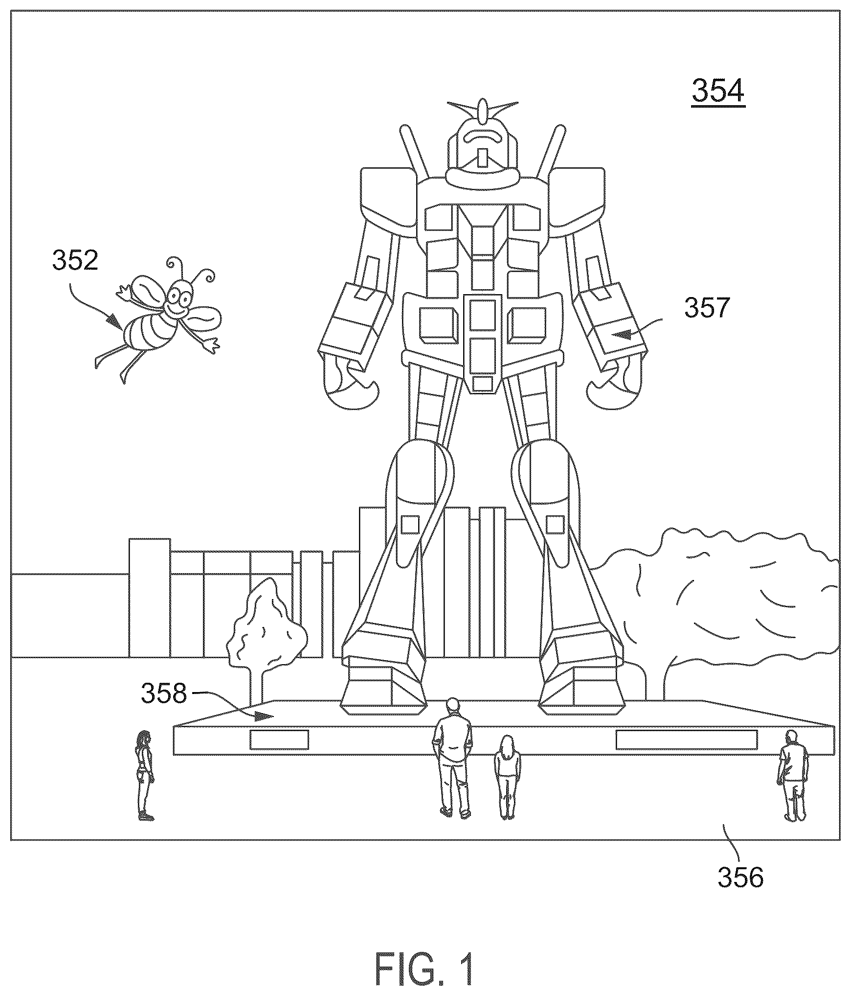 Patent US12100108 Figure 1 – Cross reality system with quality information about persistent coordinate frames