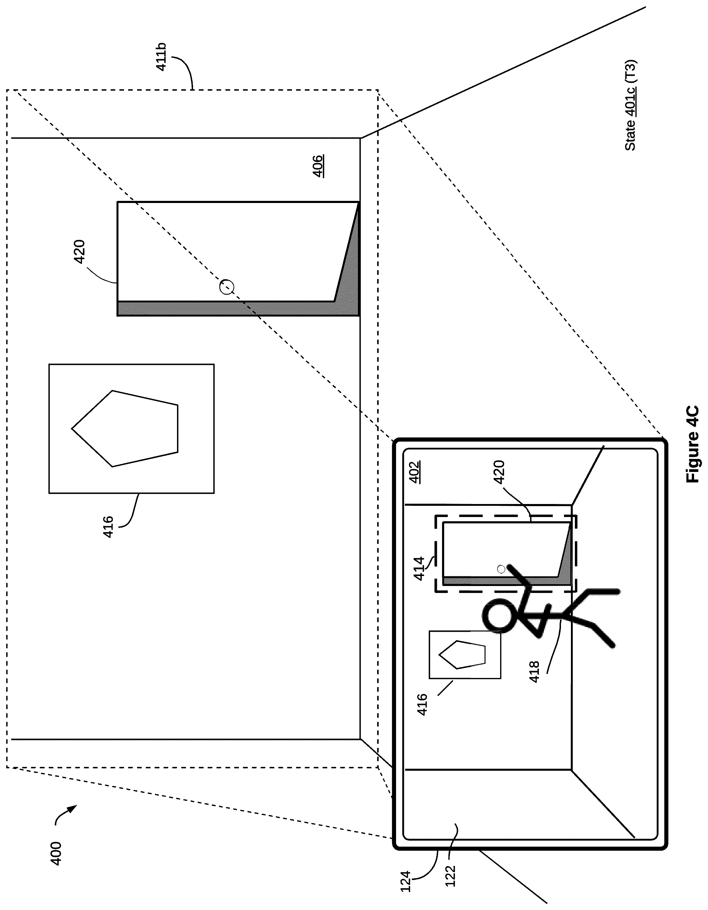 Patent US12100109 Figure 14 – Generating adapted virtual content to spatial characteristics of a physical setting