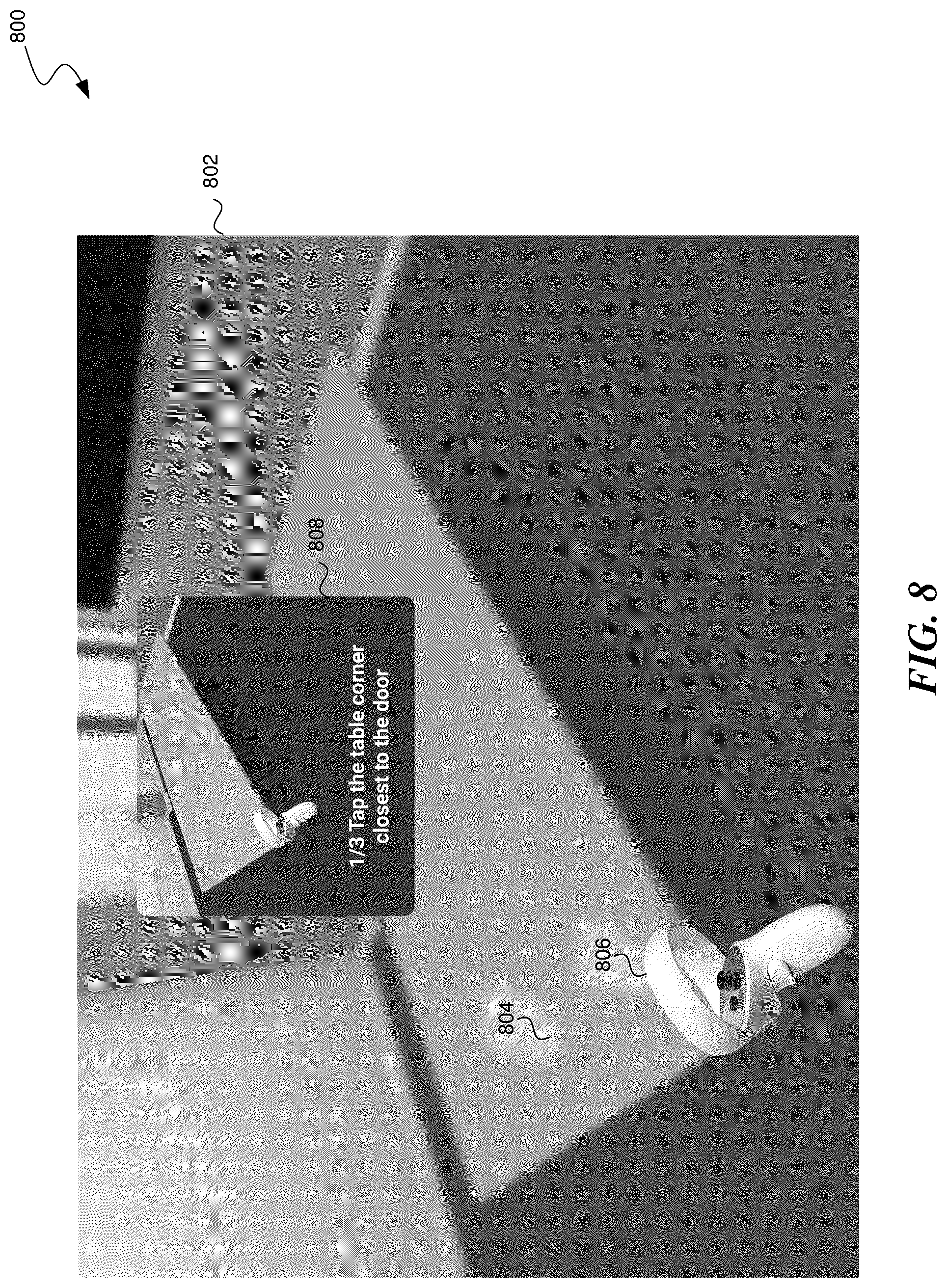 Patent US12100111 Figure 10 – Mapping a real-world room for a shared artificial reality environment