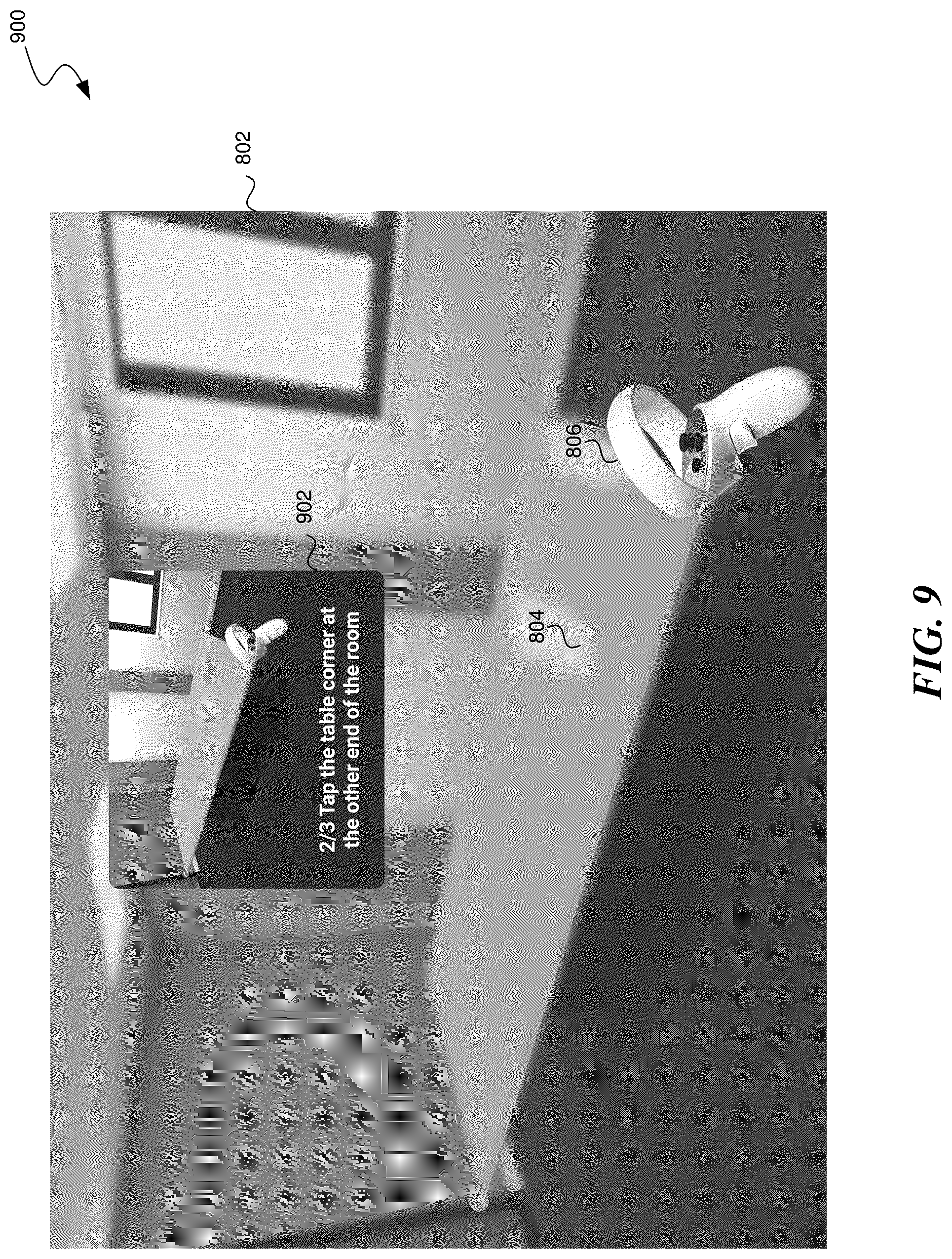 Patent US12100111 Figure 11 – Mapping a real-world room for a shared artificial reality environment