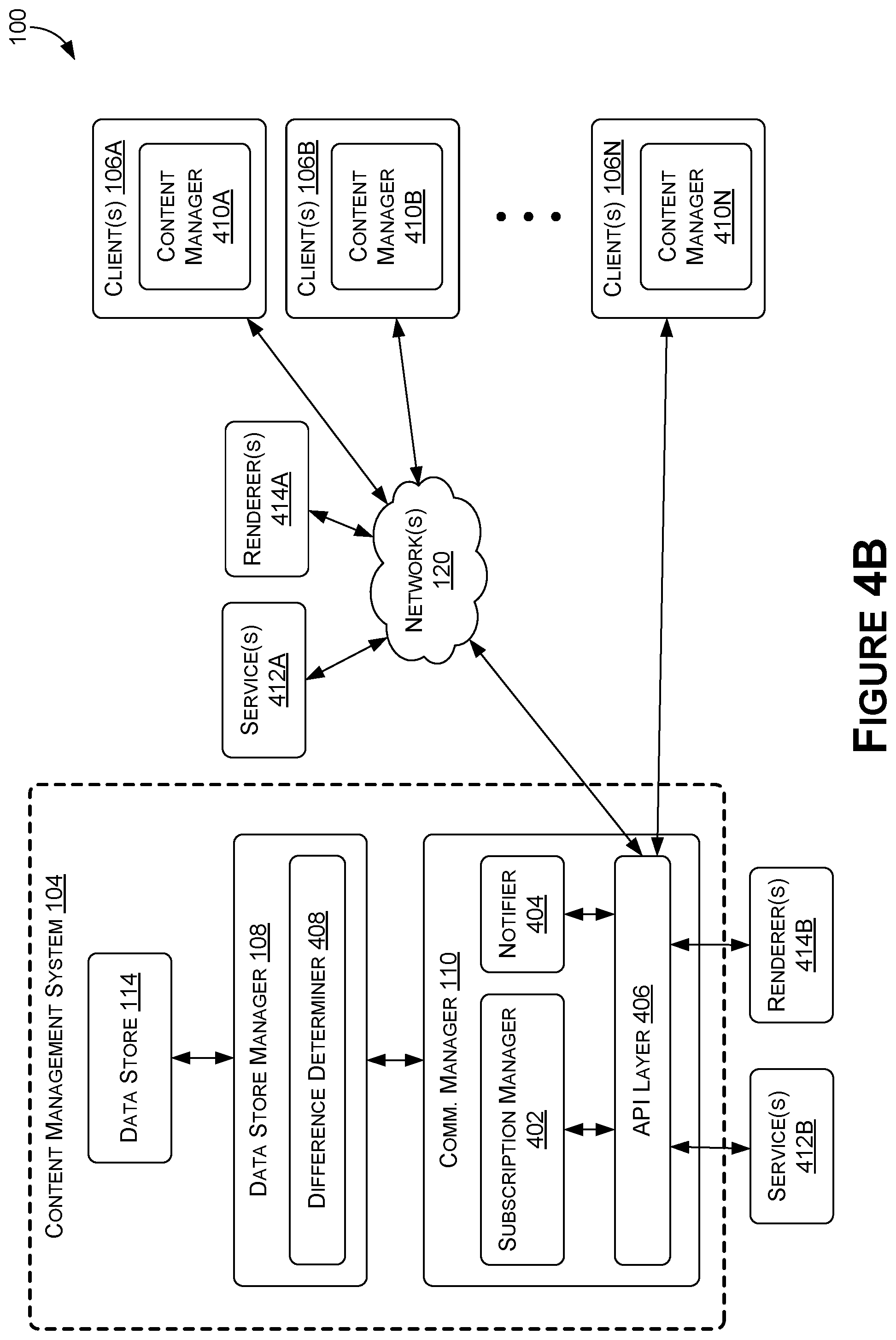 Patent US12100112 Figure 8 – Cloud-centric platform for collaboration and connectivity on 3D virtual environments