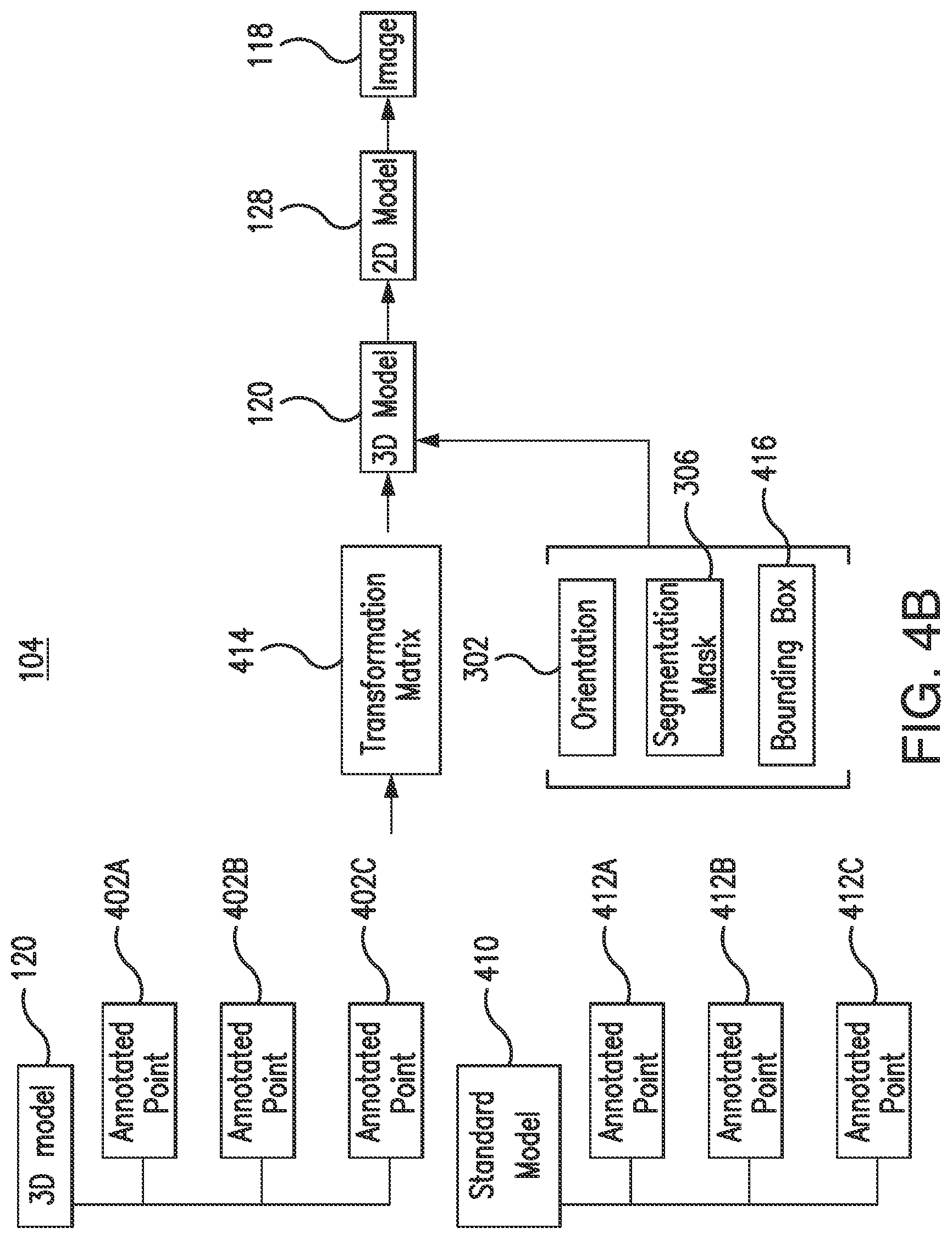 Patent US12100114 Figure 5 – Virtual shoe try-on