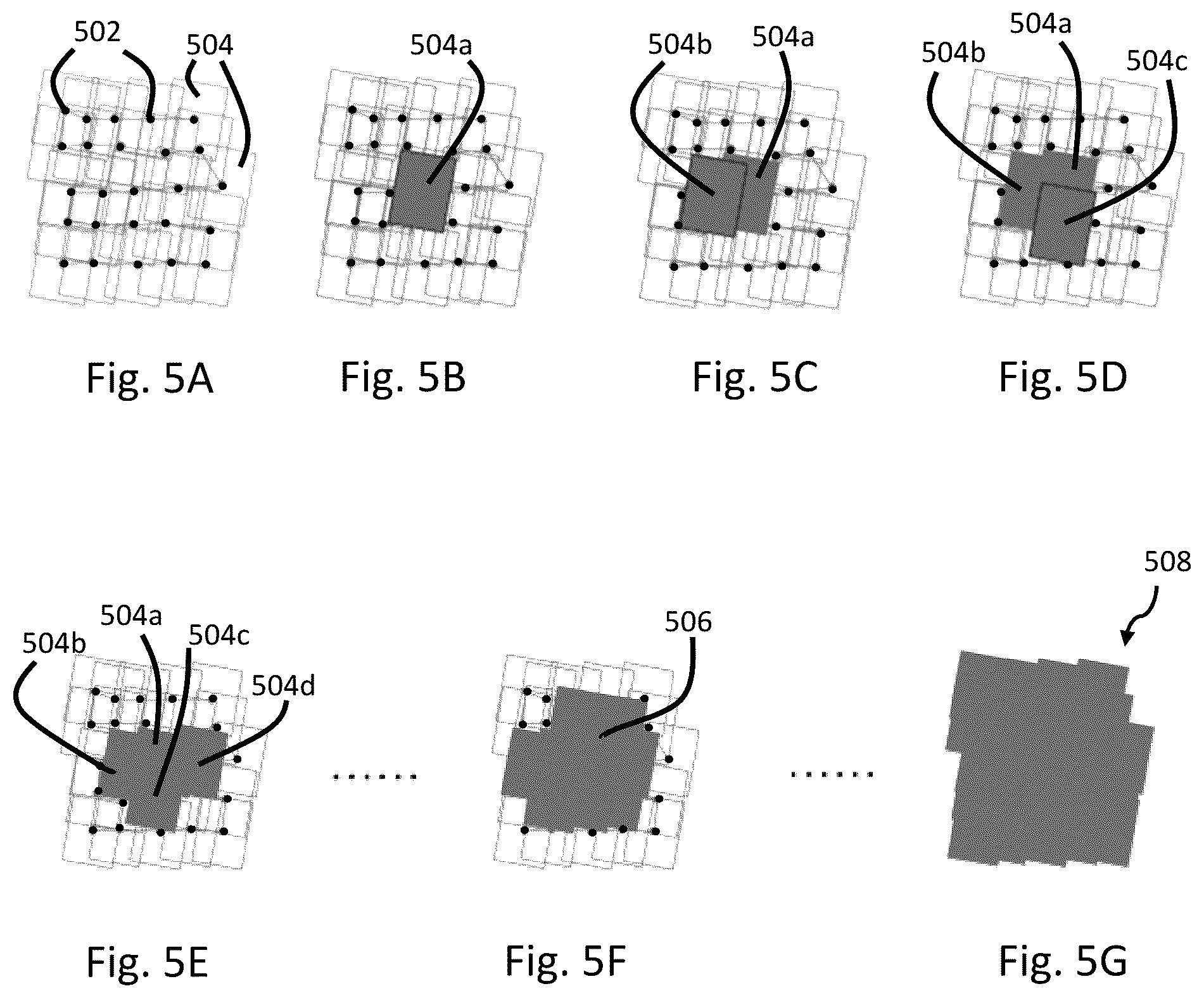 Patent US12100117 Figure 5 – Image stitching for high-resolution scans