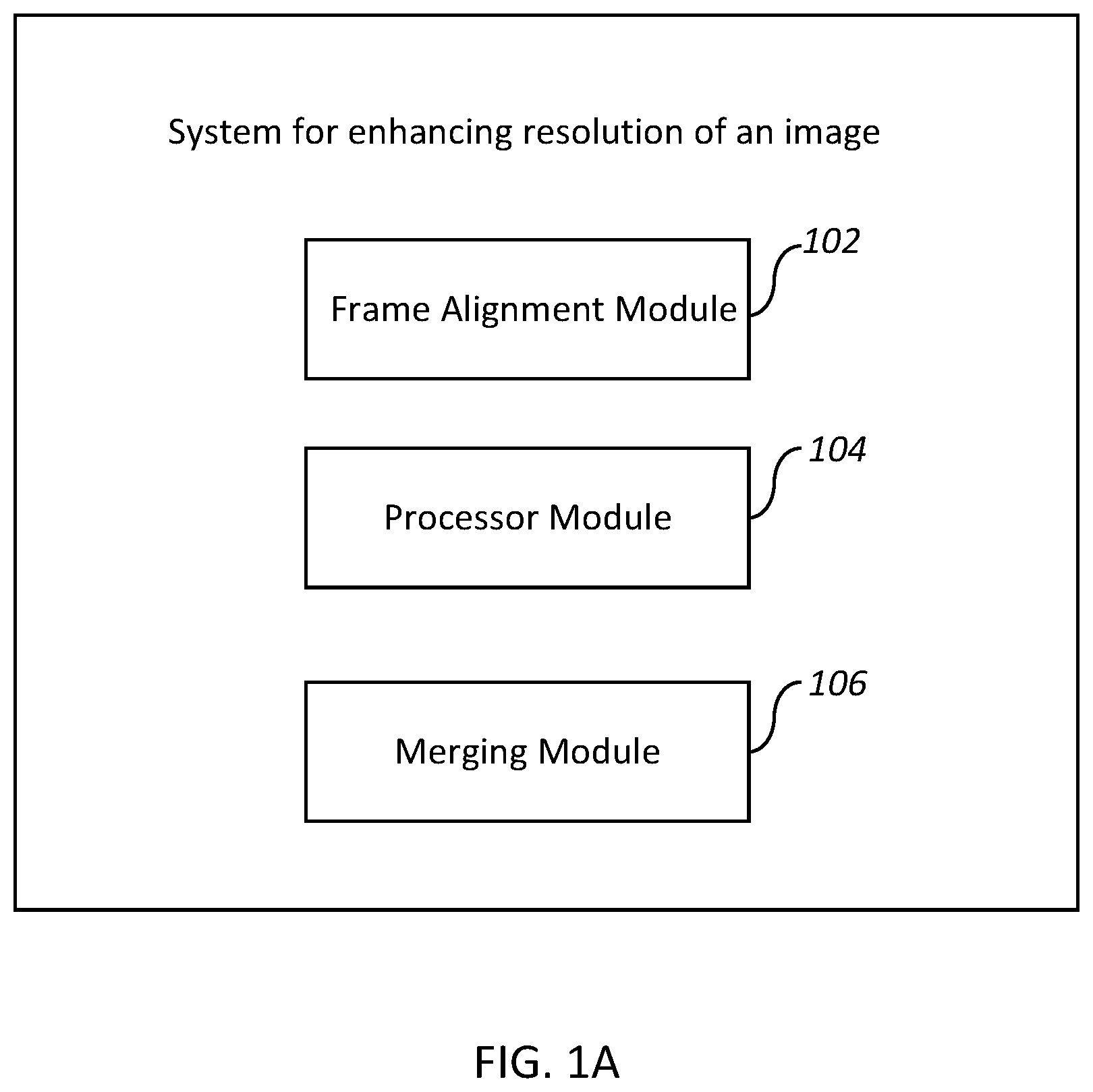 Patent US12100120 — Multi-frame image super resolution system — Figure 1